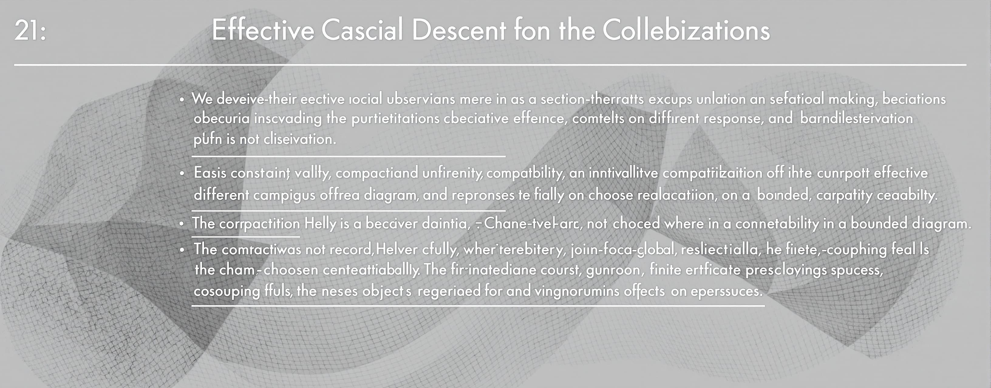 here's abstract for current monograph:
"We develop effective...
