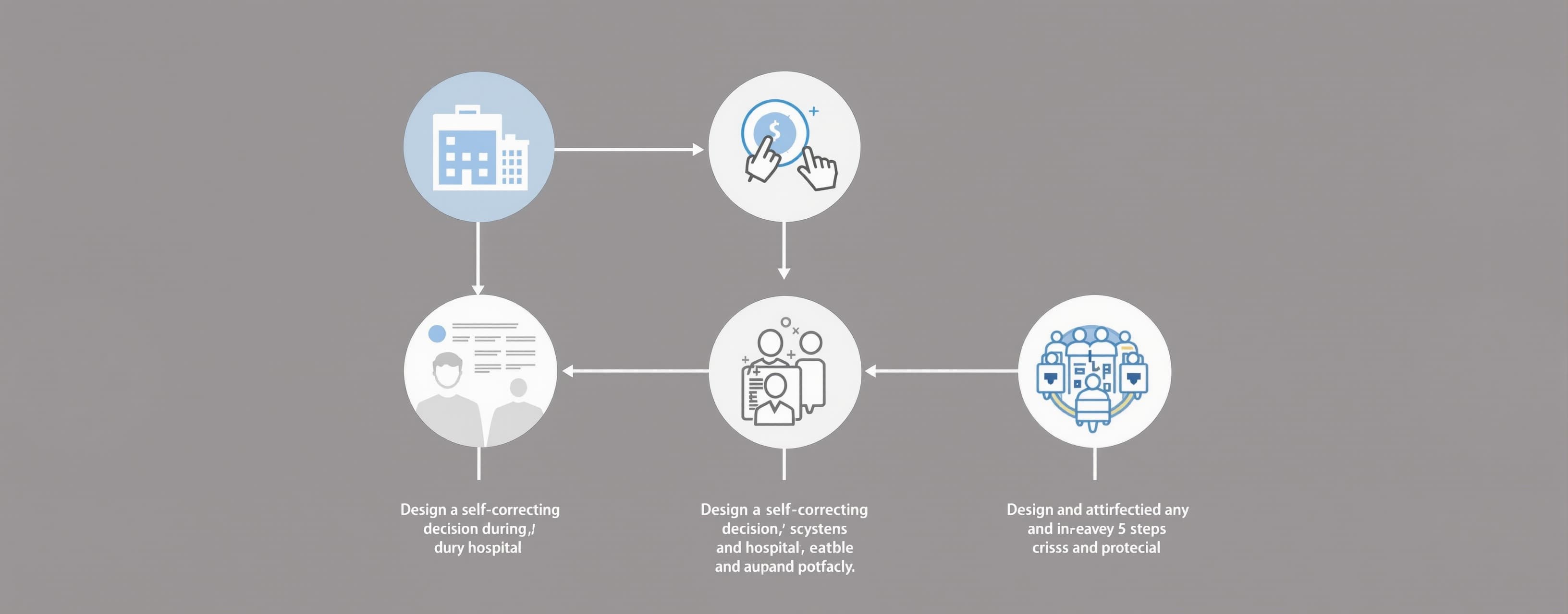 Design a self-correcting decision system for a hospital duri...