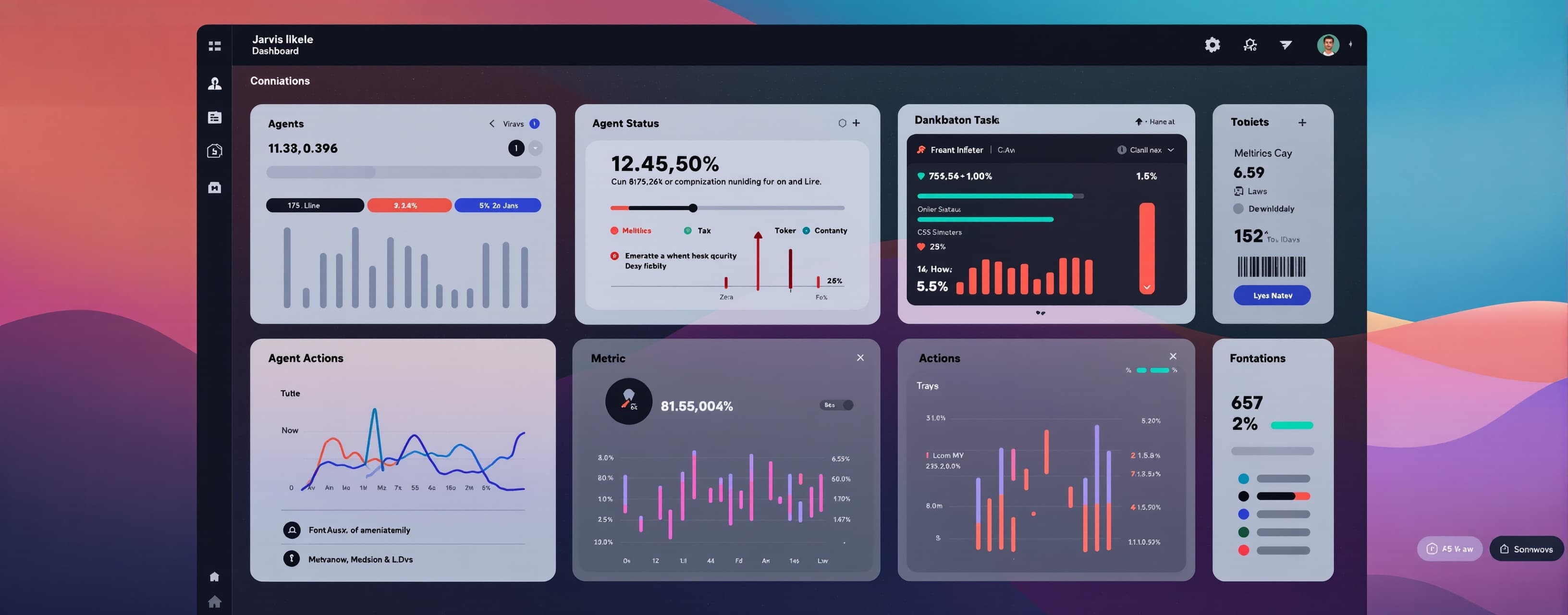 Jarvis-like dashboard