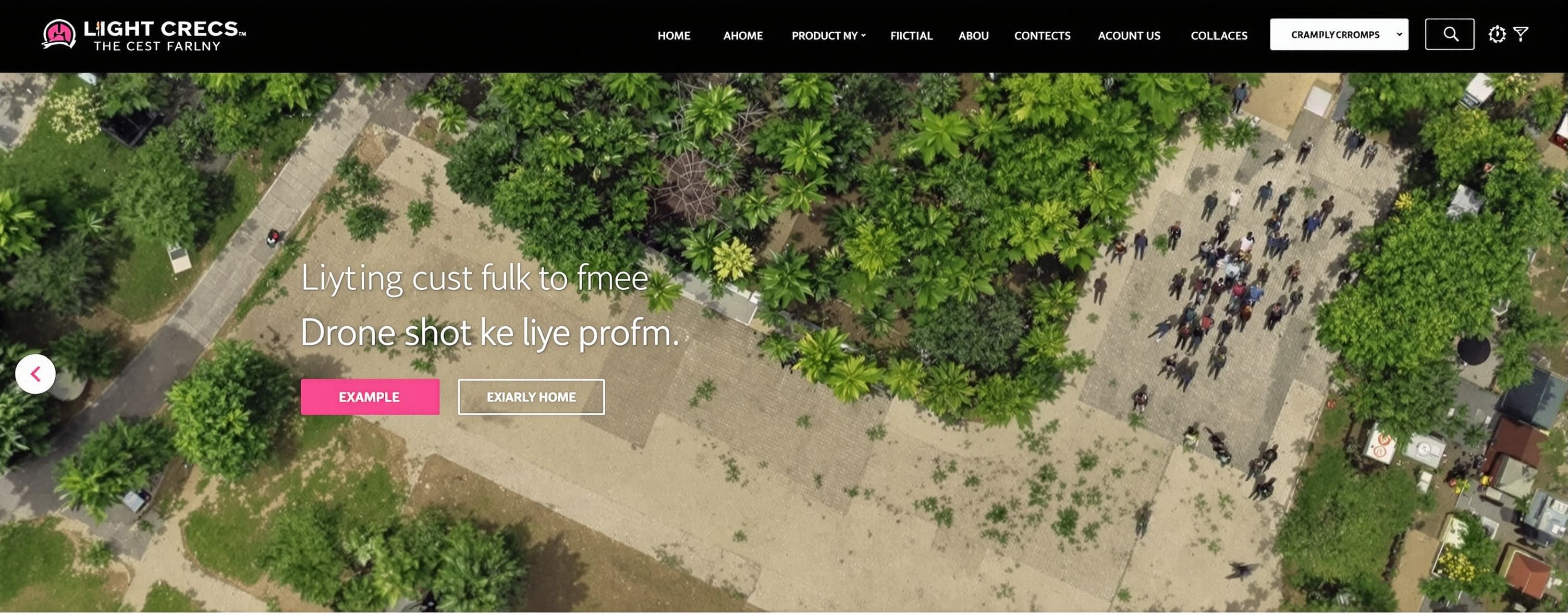 Drone shot ke liye promp
