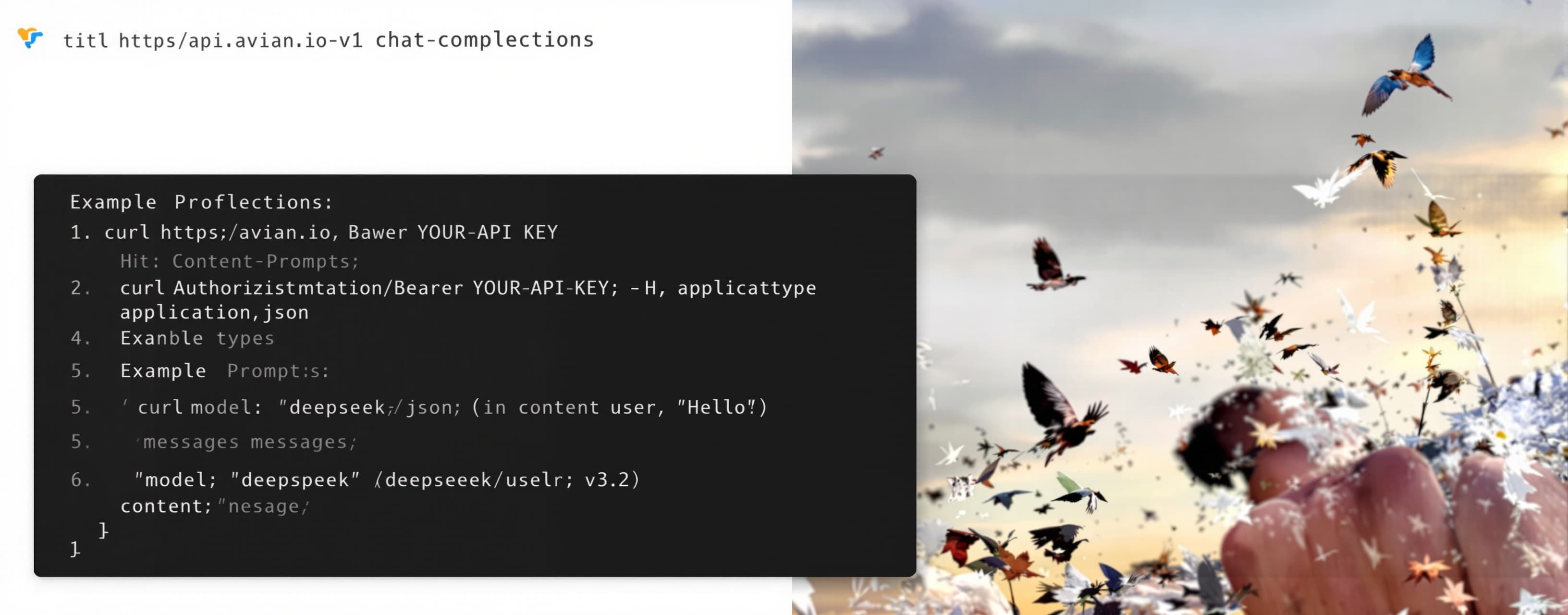 curl https://api.avian.io/v1/chat/completions \
  -H "Author...