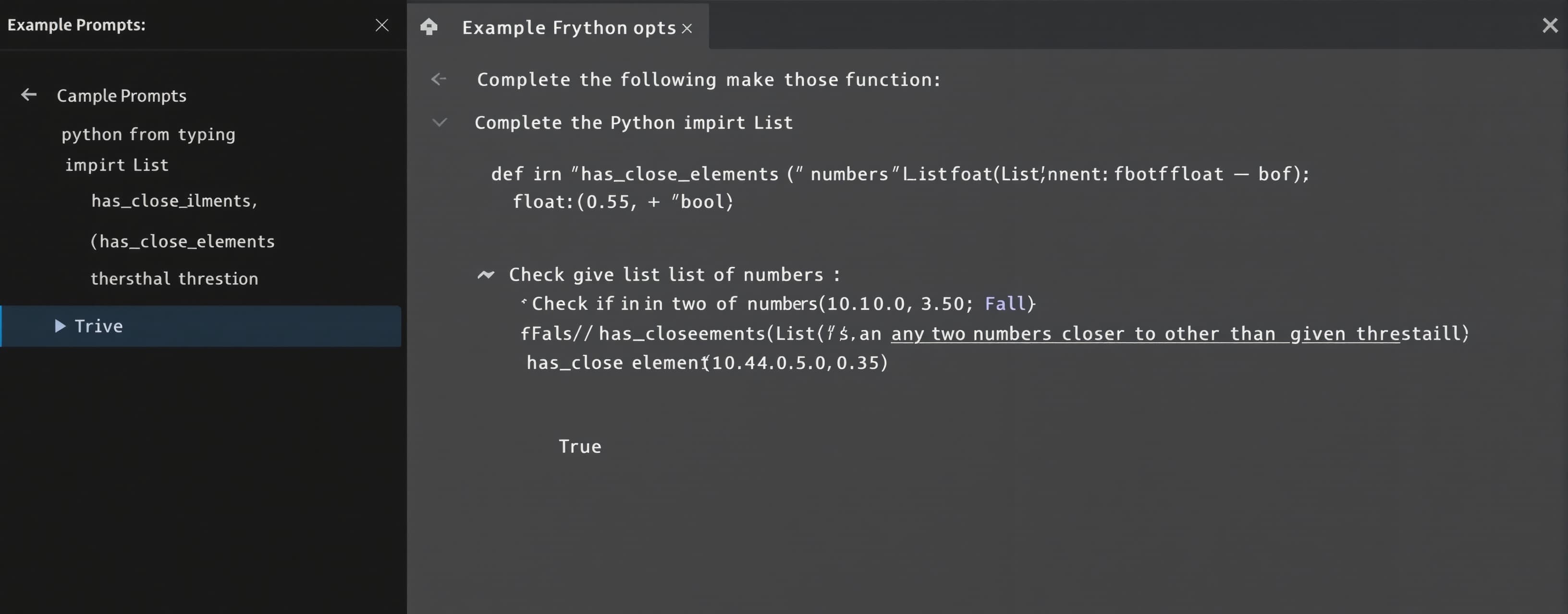 Complete the following Python function:

```python
from typi...