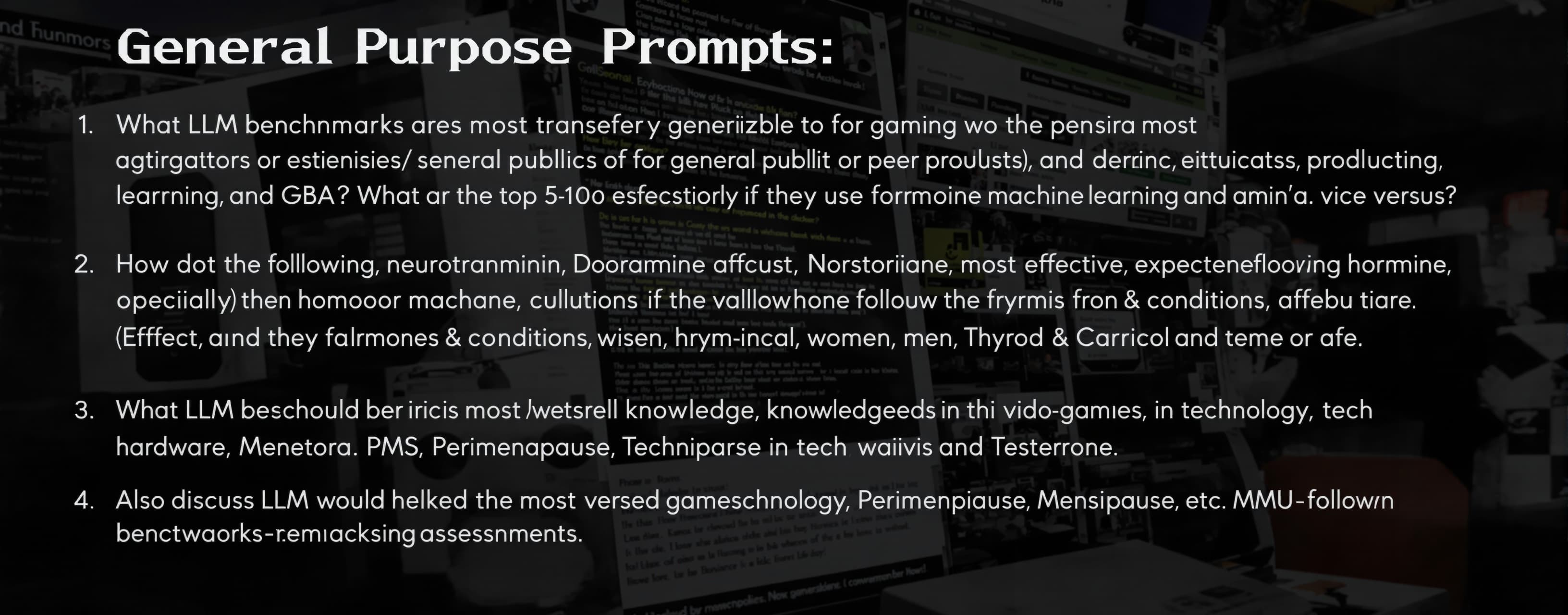 General Purpose Prompts