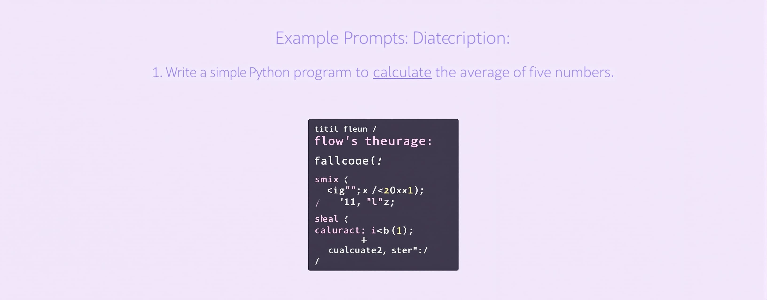 Write a simple Python program to calculate the average of fi...