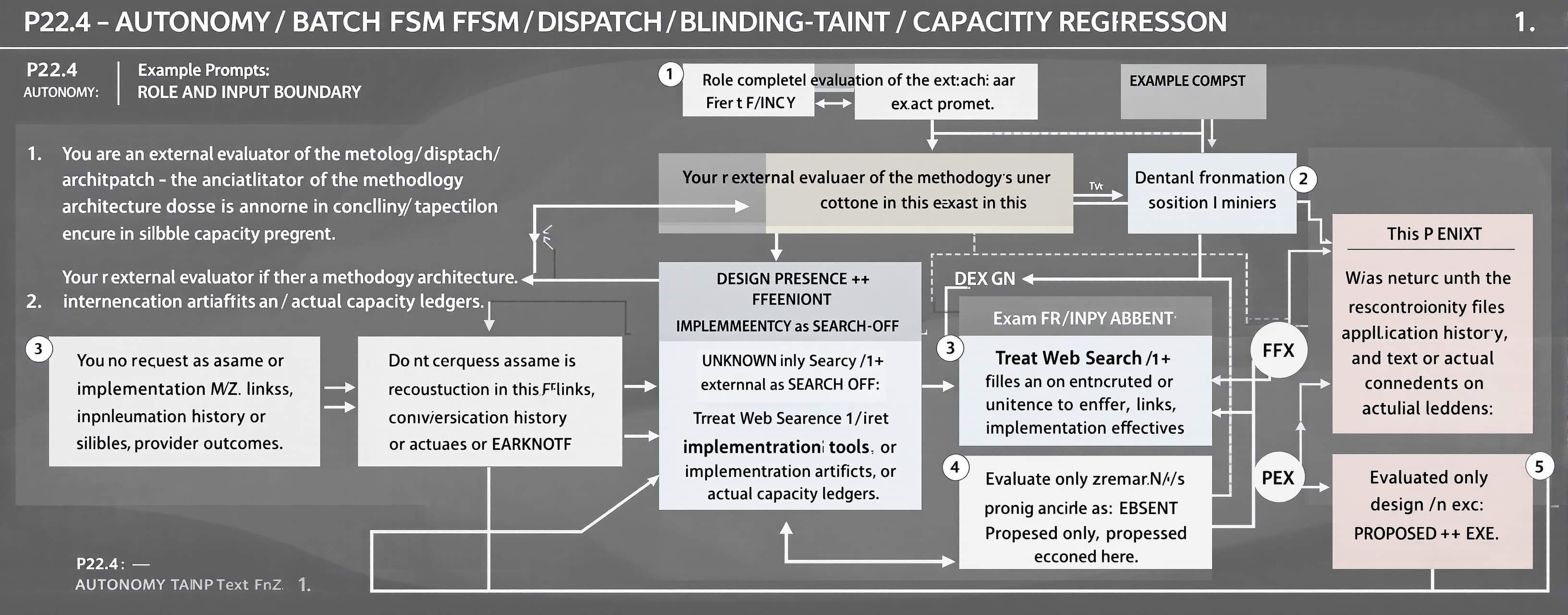 P22.4 — AUTONOMY / BATCH FSM / DISPATCH / BLINDING-TAINT / C...