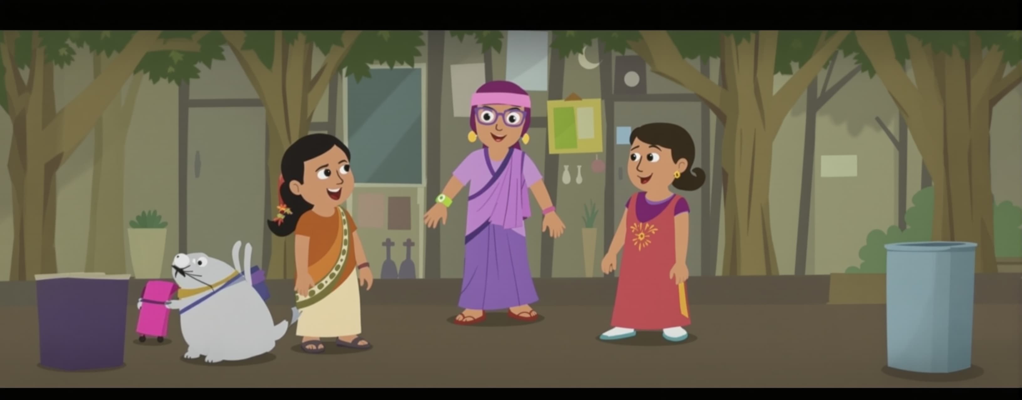 Cartoon video