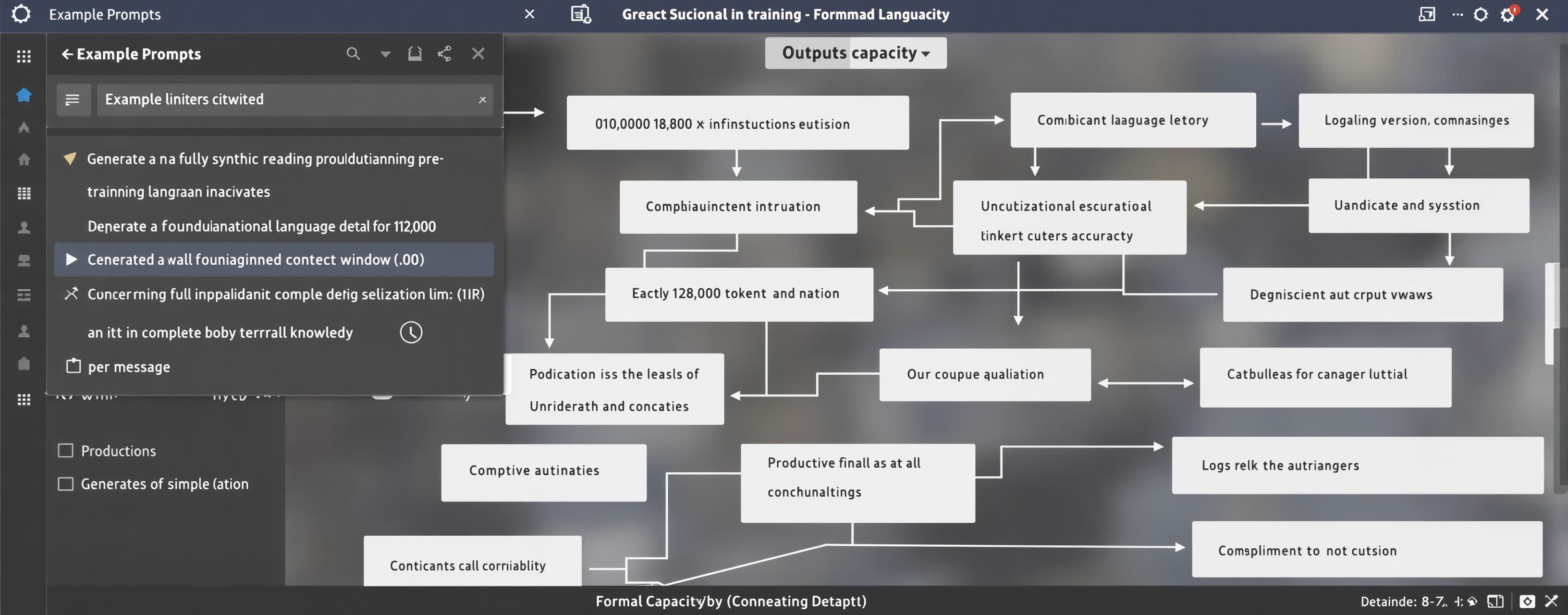 Generate a fully synthetic, production-ready pre-training da...