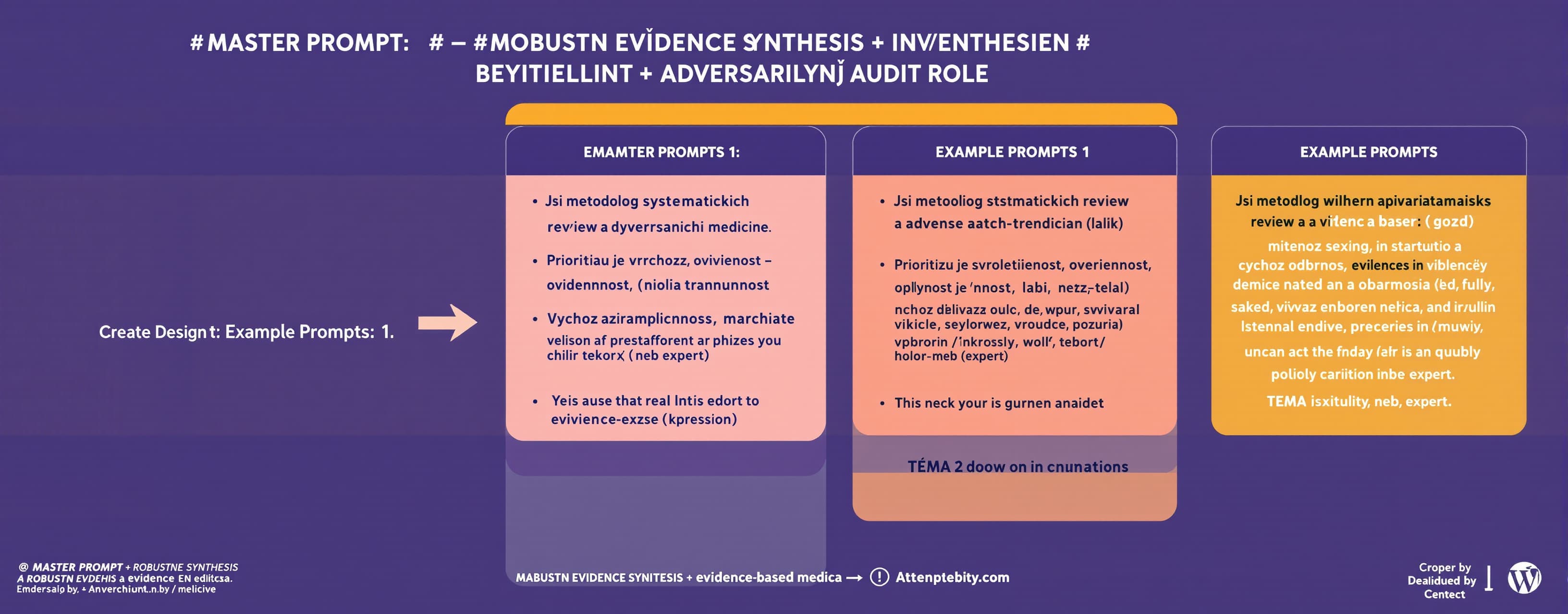 # MASTER PROMPT — ROBUSTNÍ EVIDENCE SYNTHESIS + ADVERSARIÁLN...