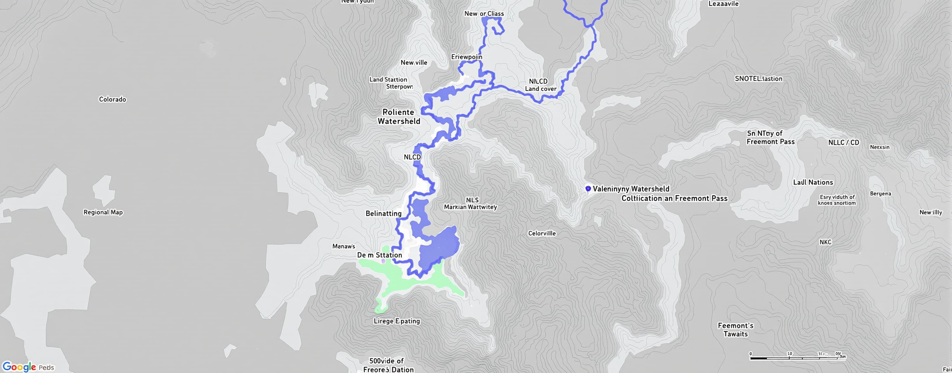 delineating a watershed