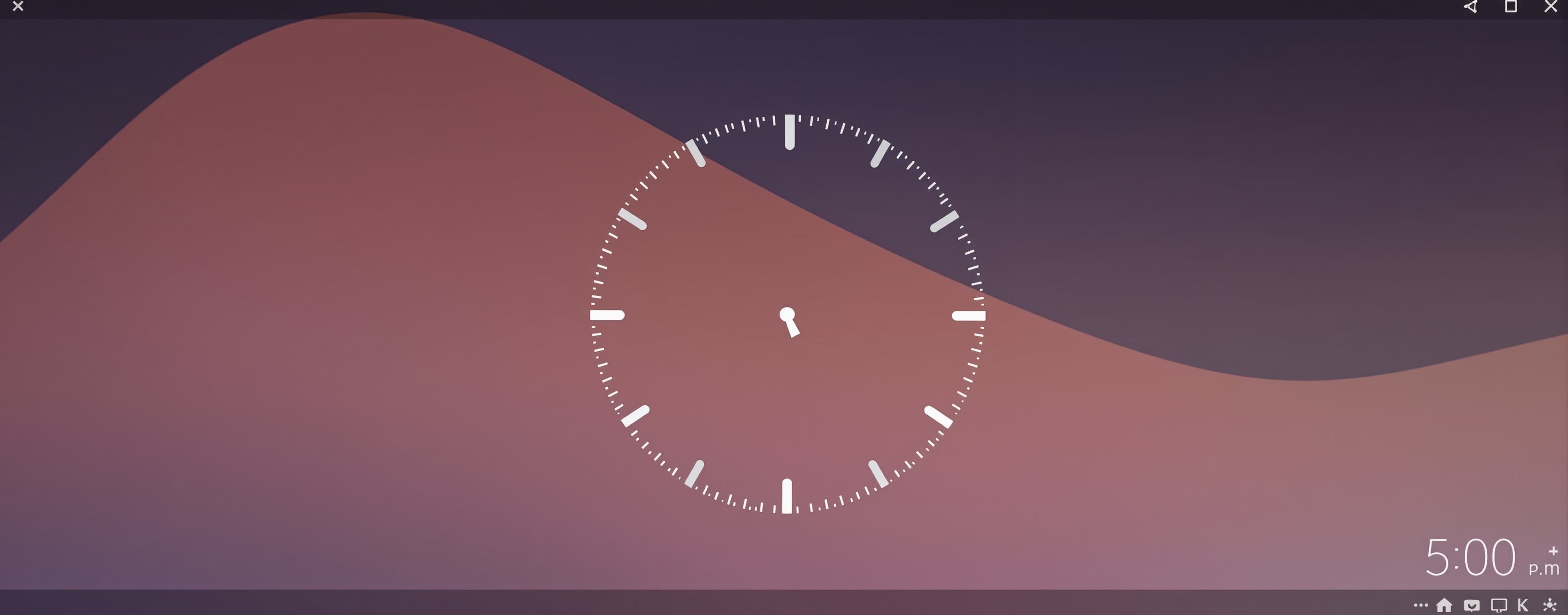 Create a clean beautiful possible animation for system up ti...