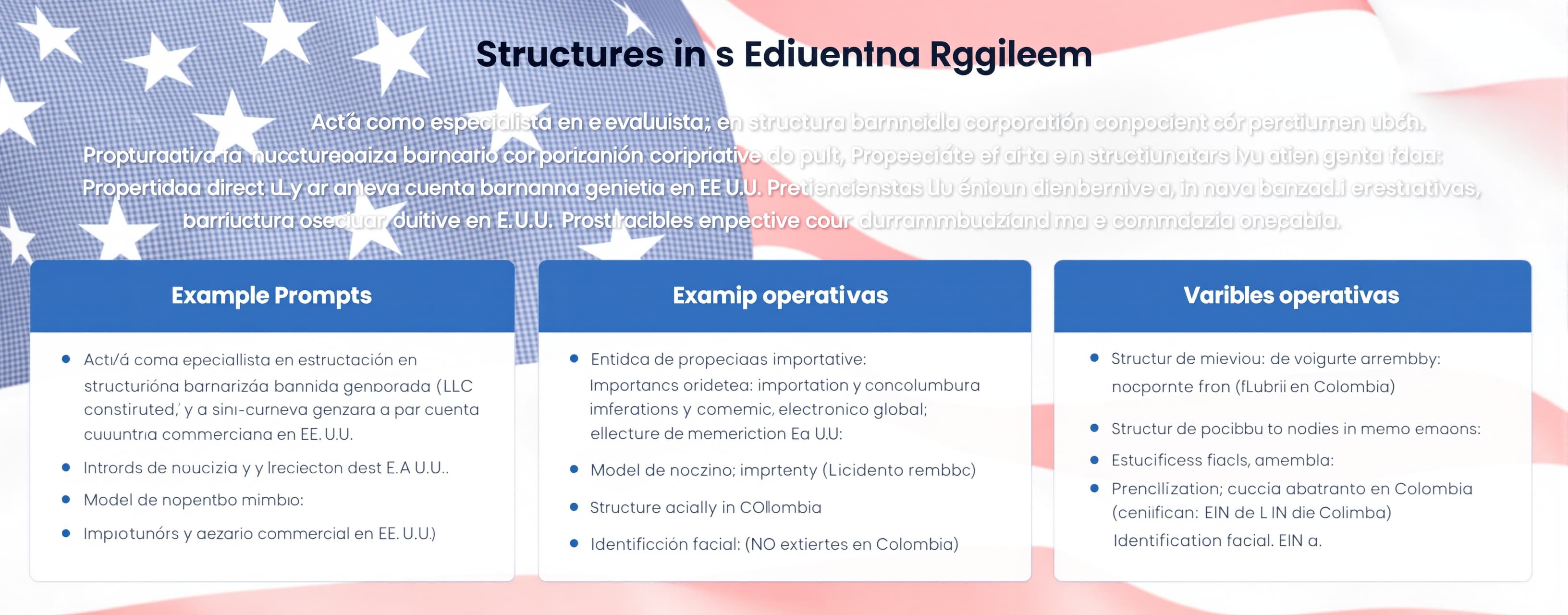 "Actúa como especialista en estructuración bancaria corporat...