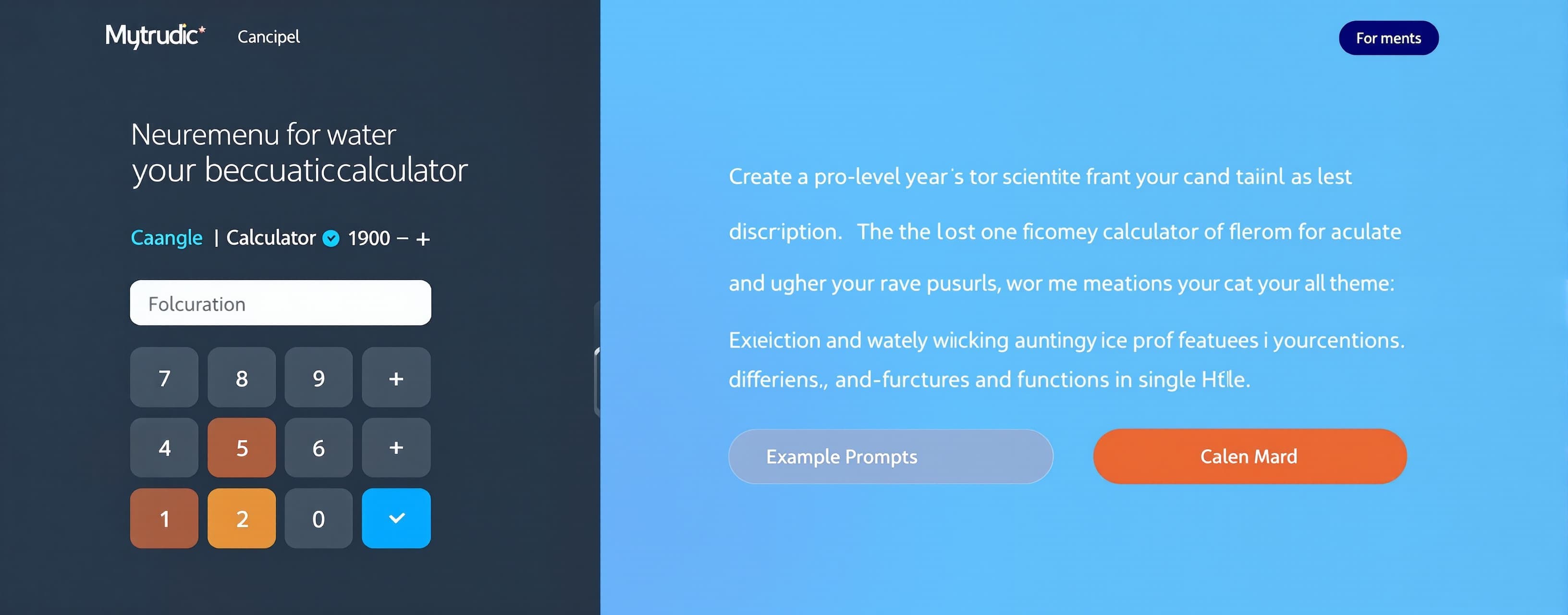 Create a pro level complex mobile friendly professional scie...