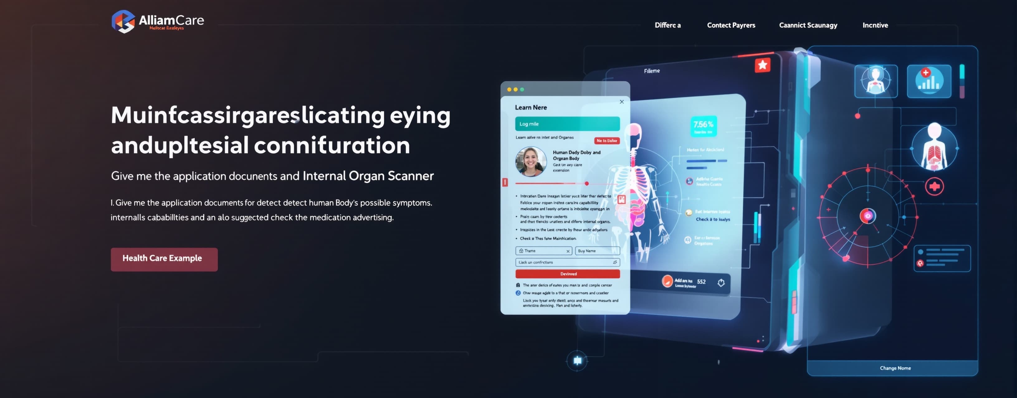 Human Body's and Internal Organ Scanner