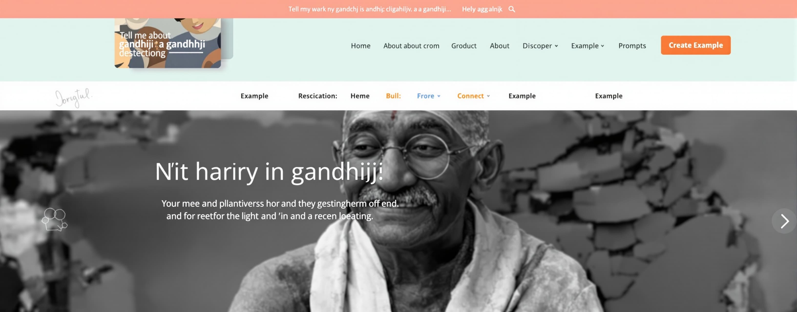 Tell me about gandhiji