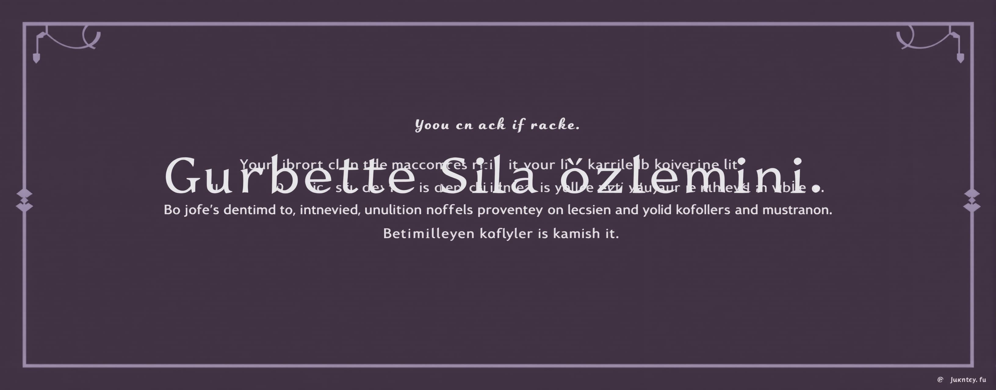 Gurbette Sıla özlemini Betimleyen kafiyeli kafiyeler arasınd...