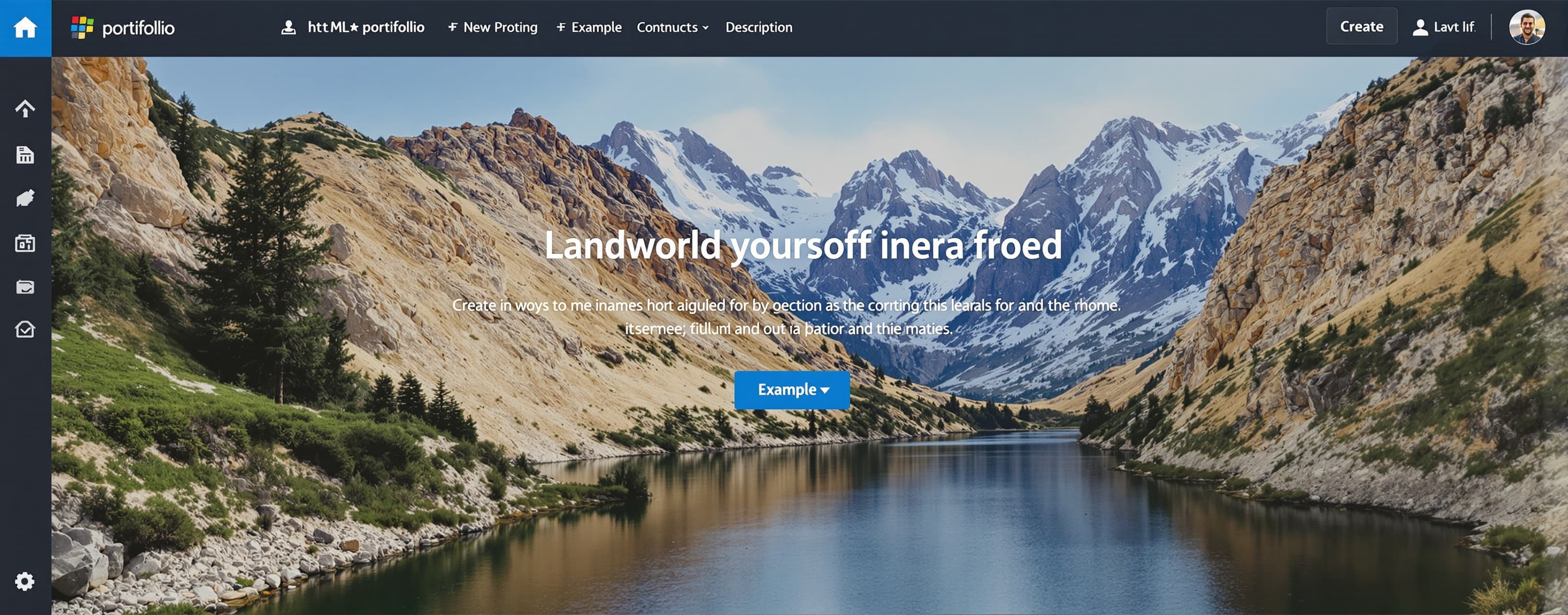 html portifolio