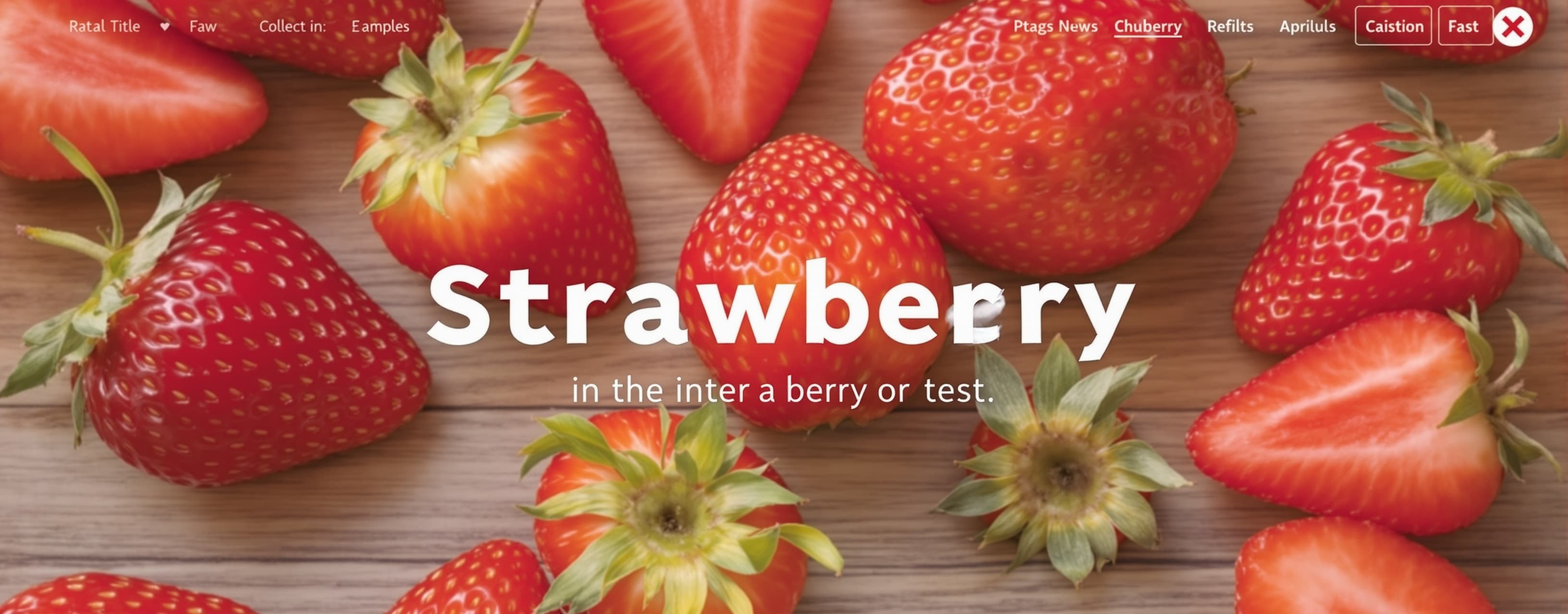 Strawber test