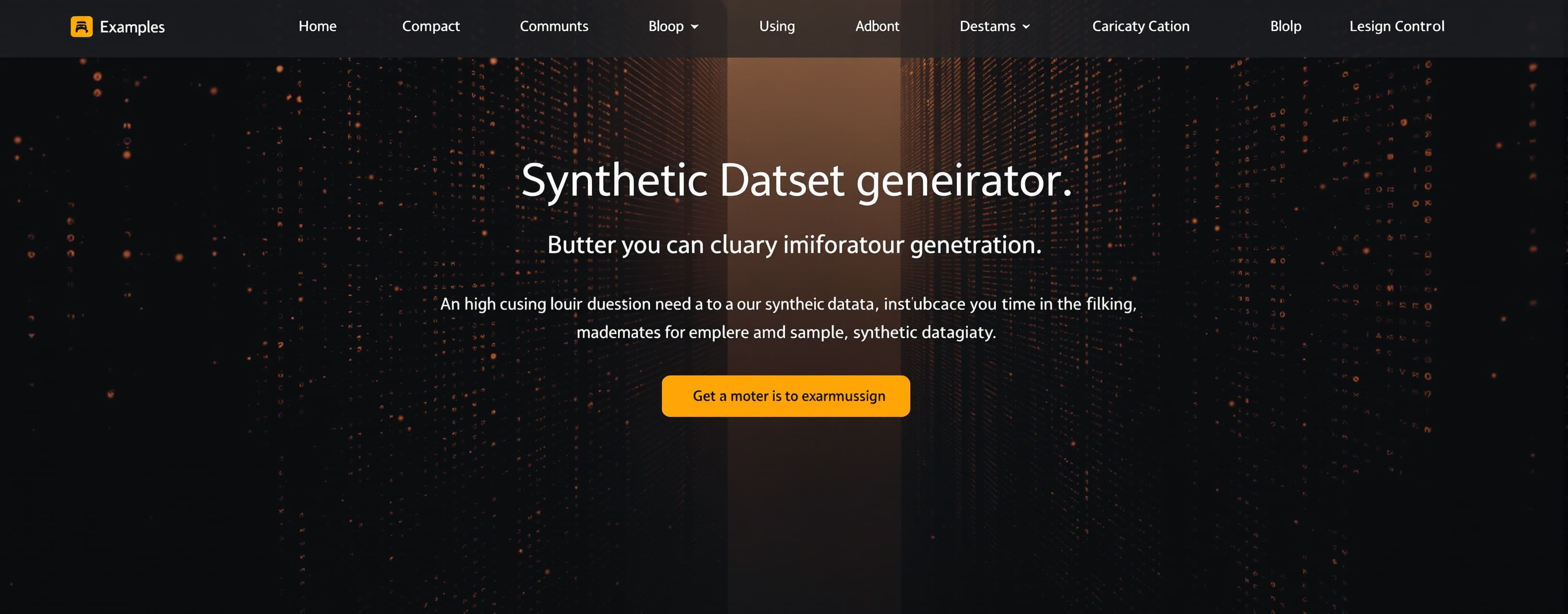 lets build a website for generating synthetic datasets!
Soun...
