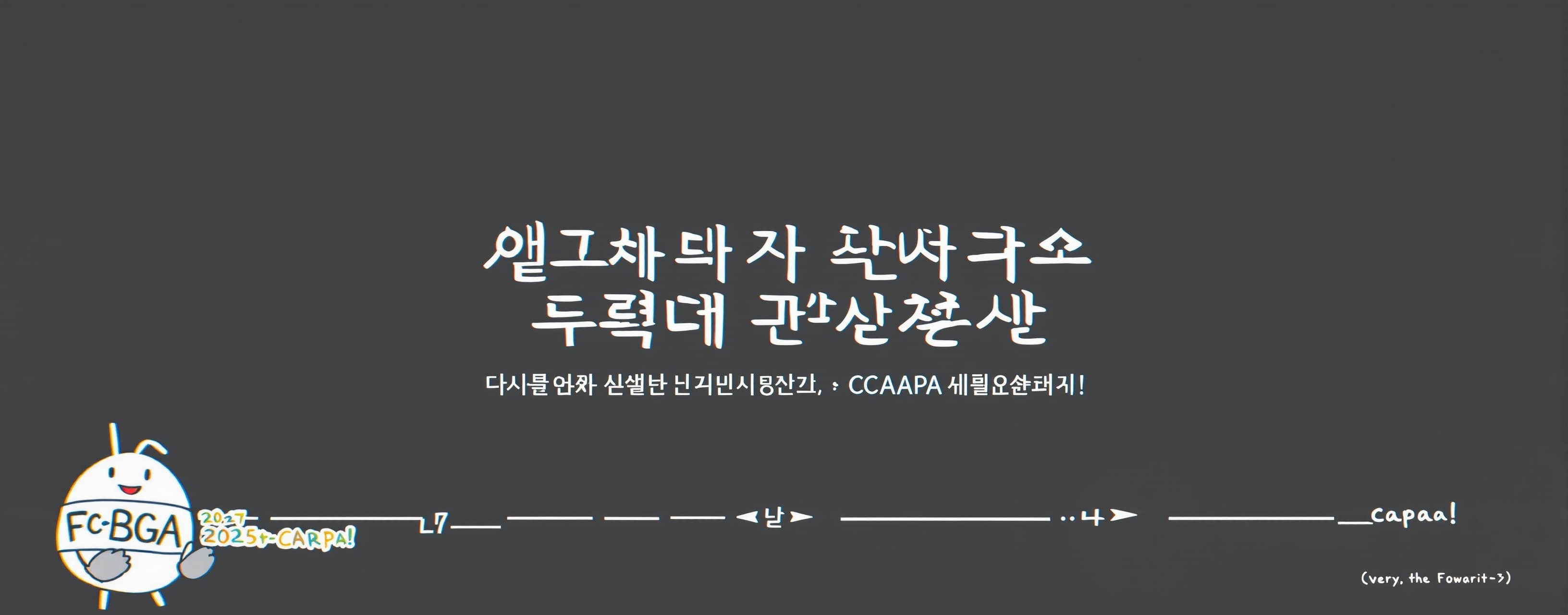 FC-BGA 공급업체들의 면적당 CAPA 분석