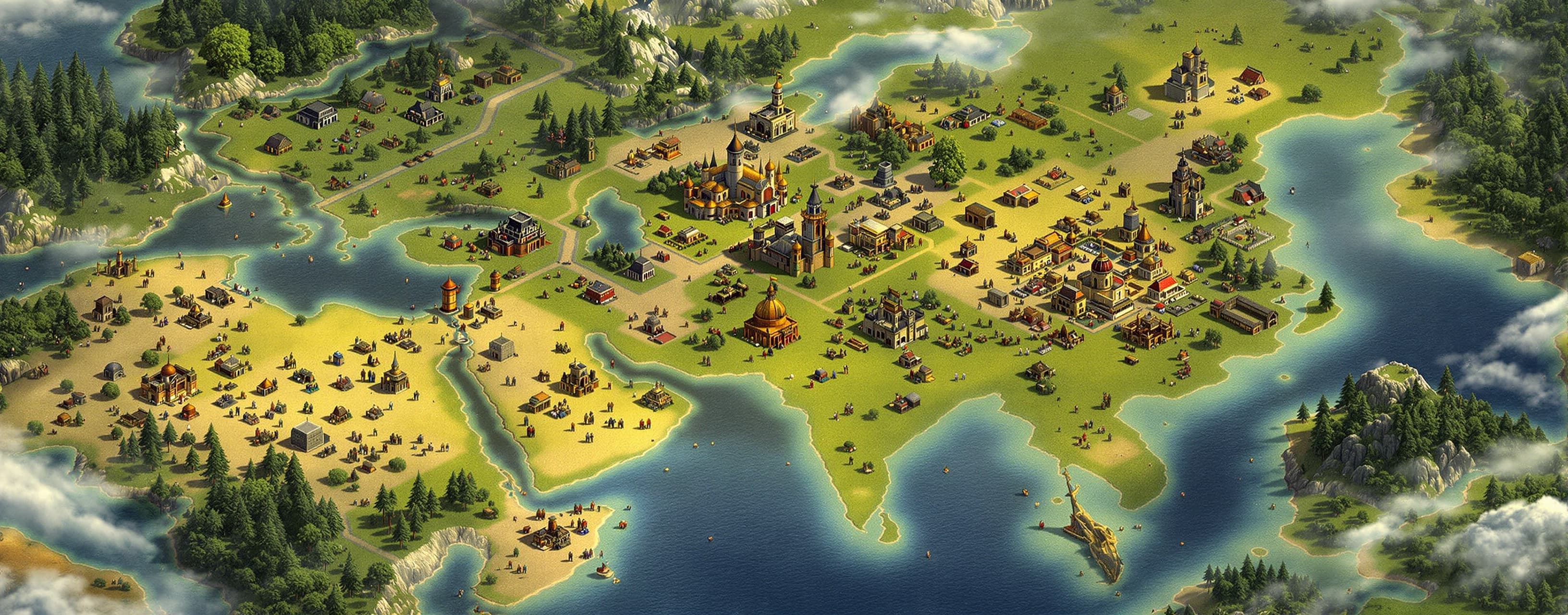 Modern Real-Time Strategy Game Inspired by Rise of Nations