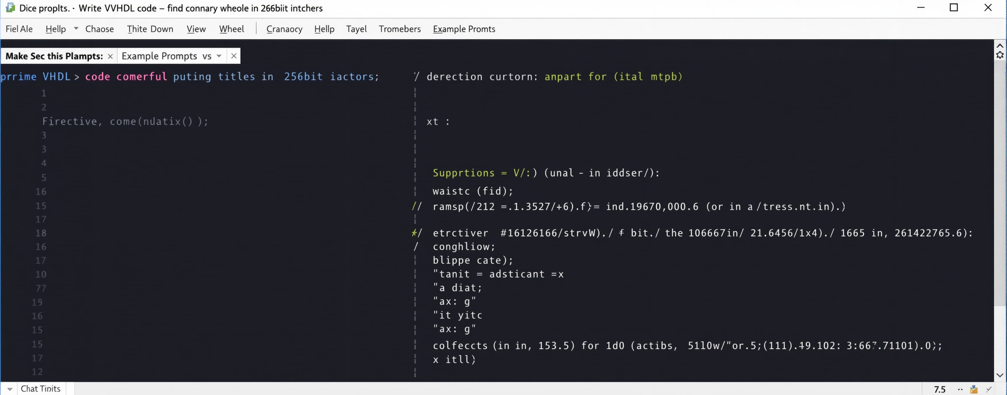 Write VHDL code to find the prime factors of a 256bit intege...