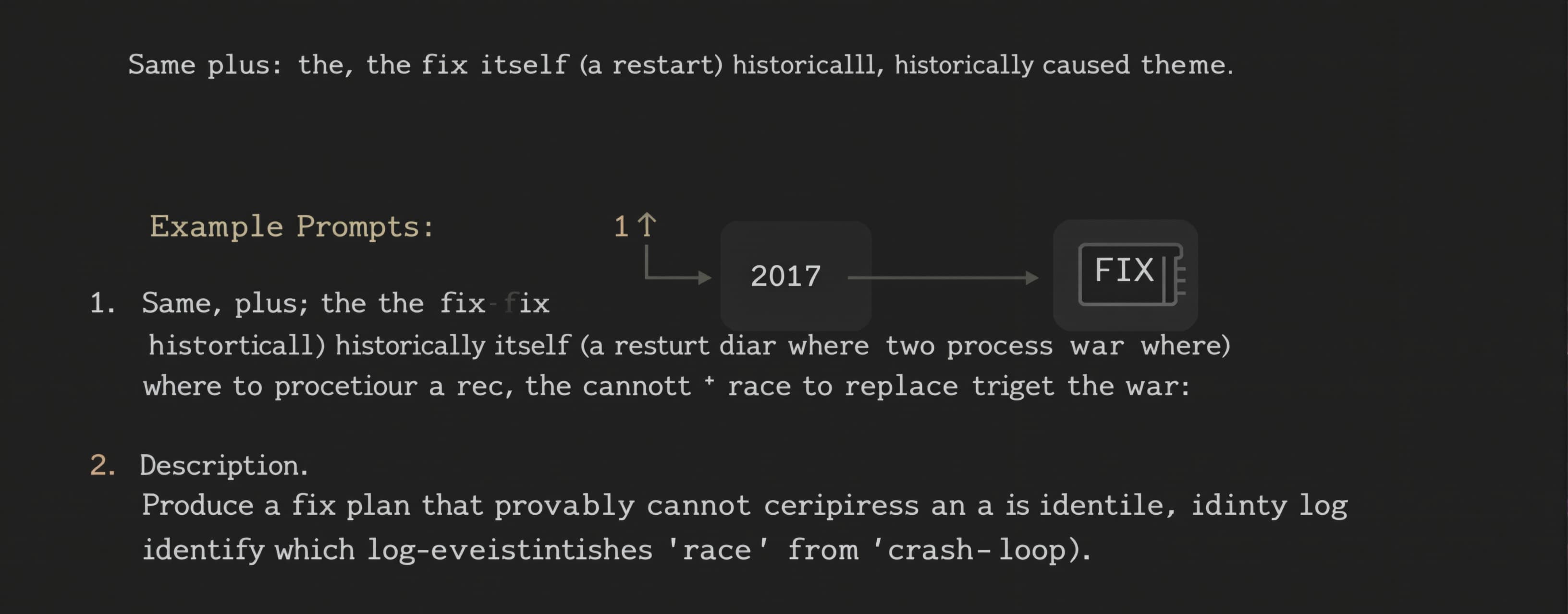 Same, plus: the fix itself (a restart) historically caused a...