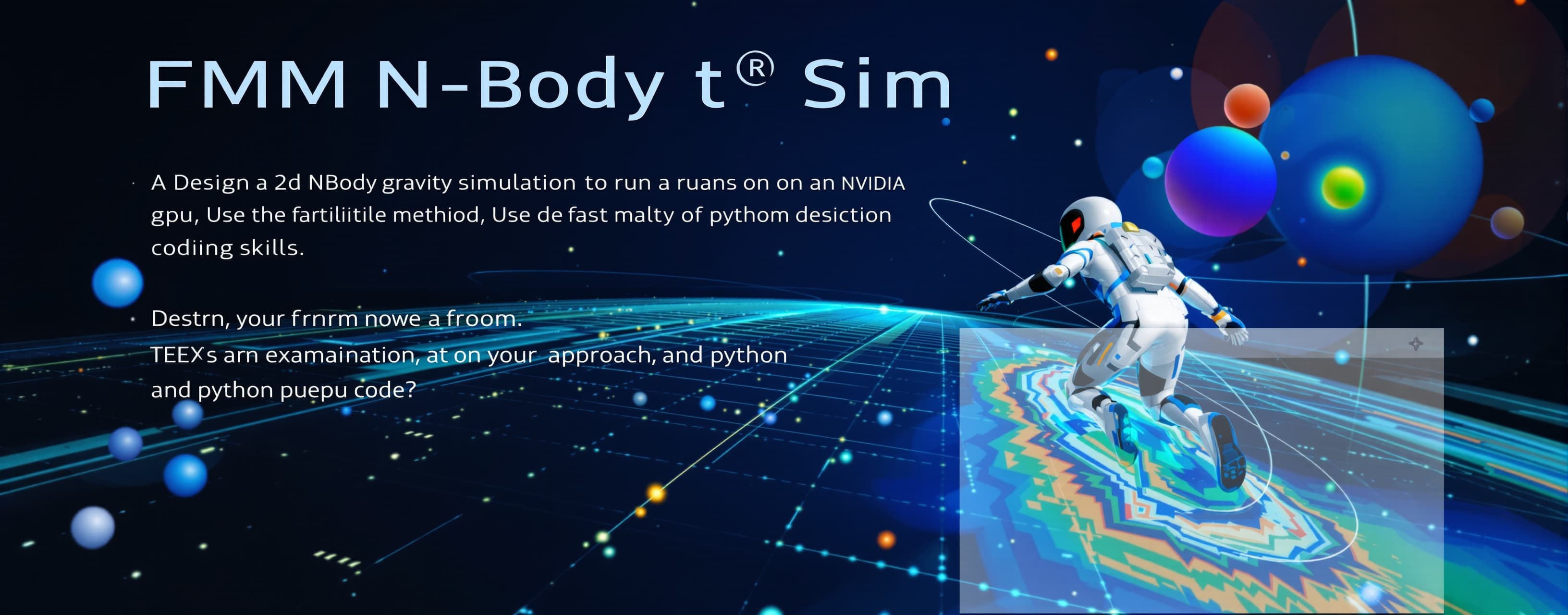 FMM N-Body Gravity Sim