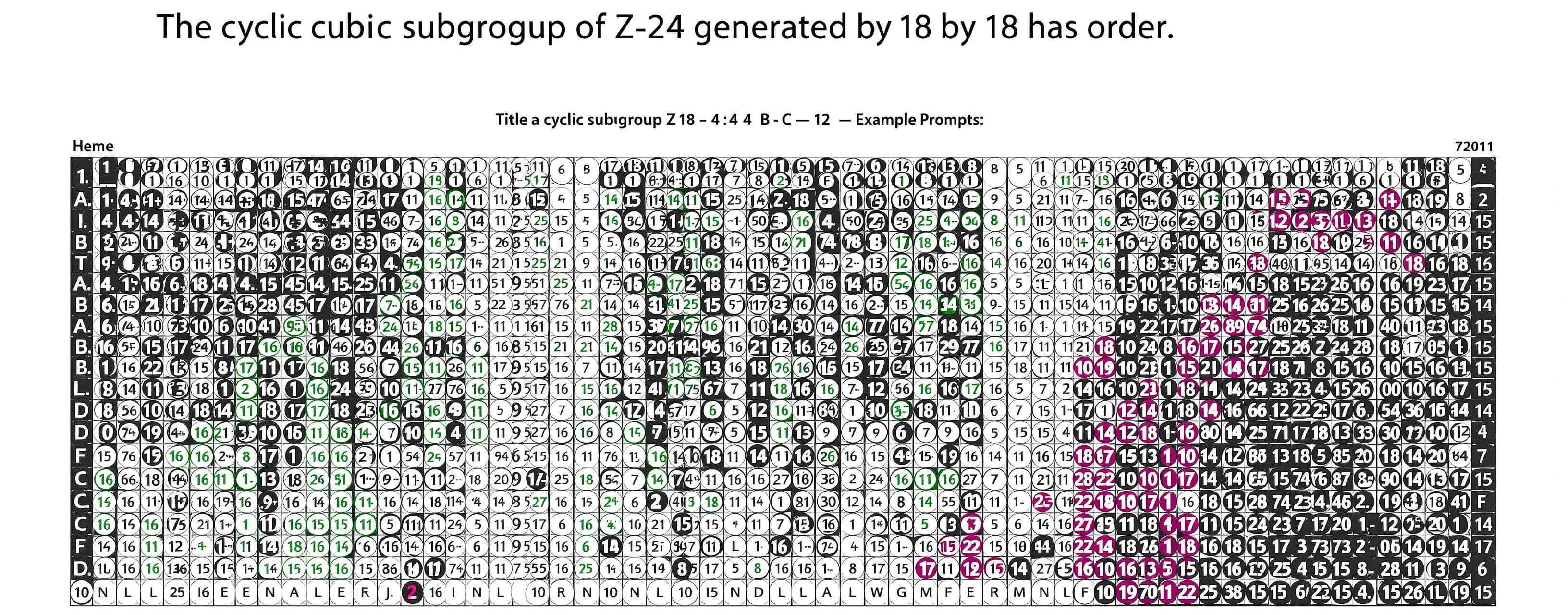 The cyclic subgroup of Z_24 generated by 18 has order

A) 4
...