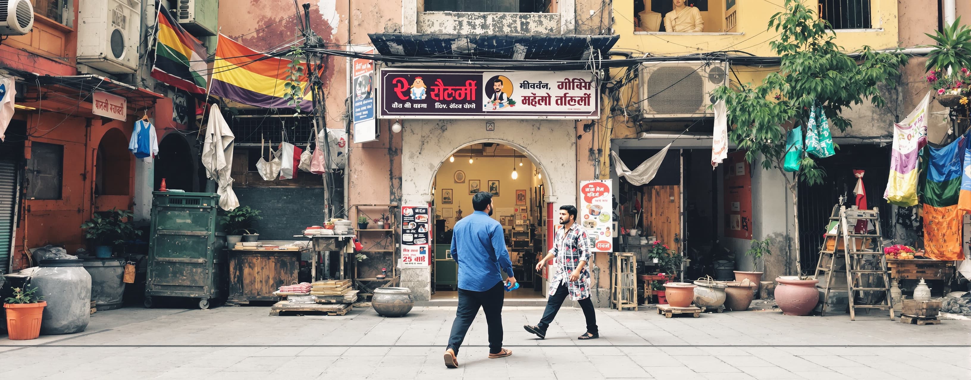 Indian context khari baoli, high volume low margin business ...