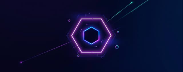 Balls bouncing inside a spinning hexagon