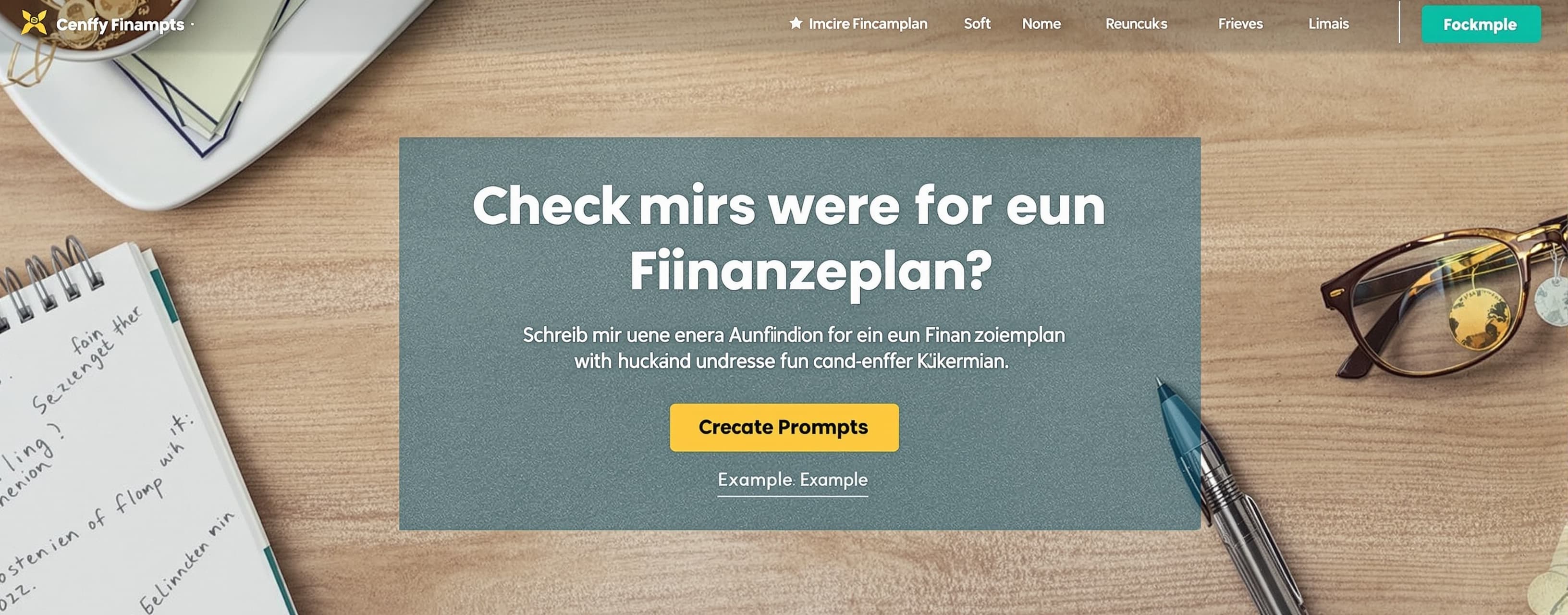 Schreib mir eine Anleitung für ein Finanzplan