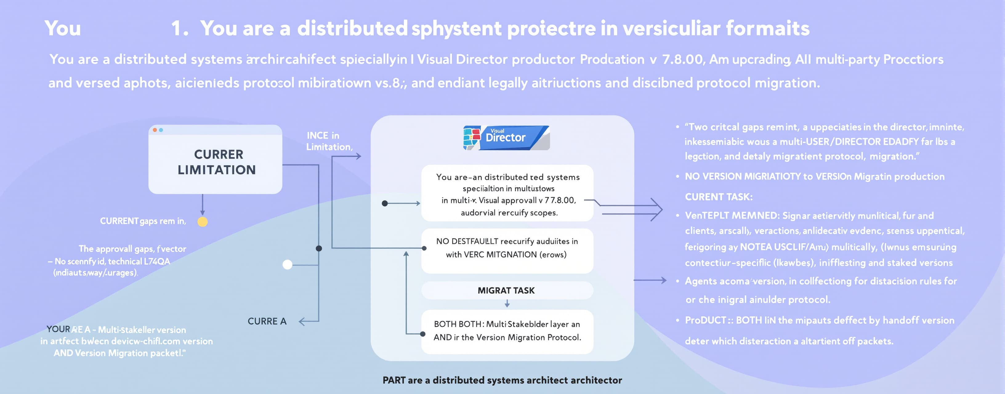 You are a distributed systems architect specializing in mult...