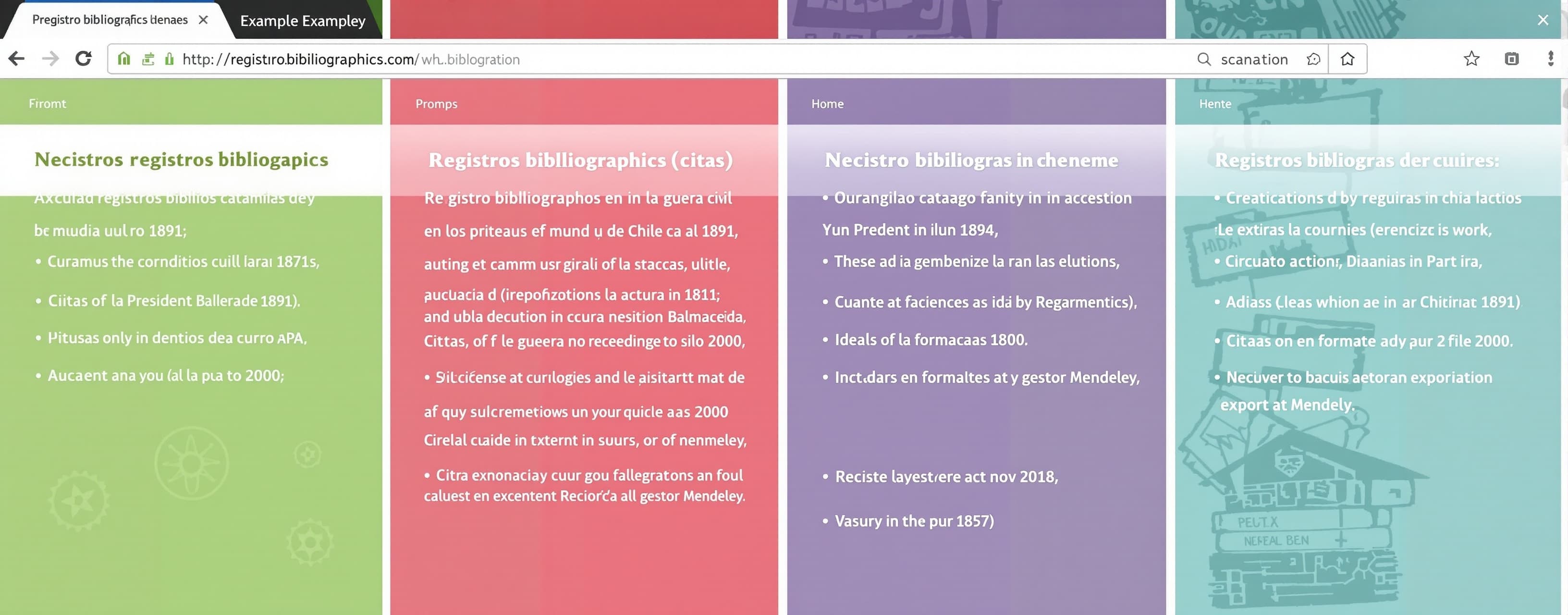 Necesito registros bibliograficos (citas bibliográficas) en ...