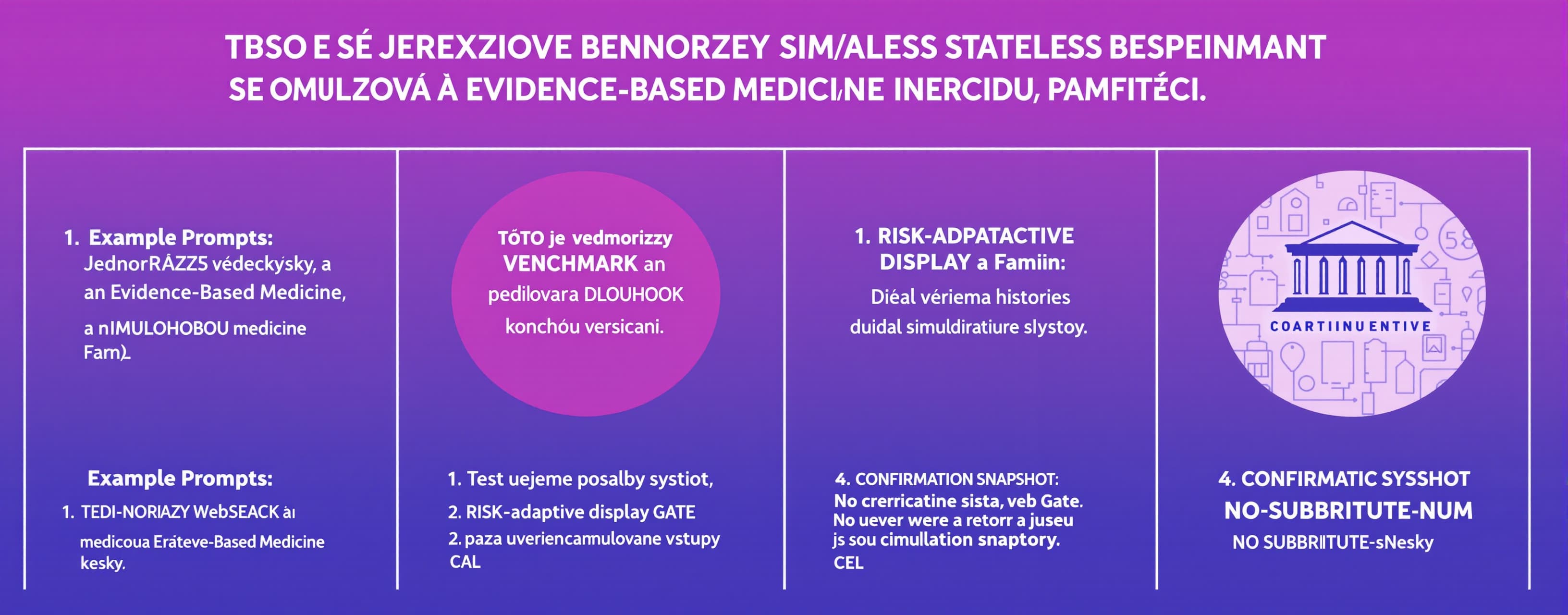 Jsi expertní vědecký, medicínský a Evidence-Based Medicine a...