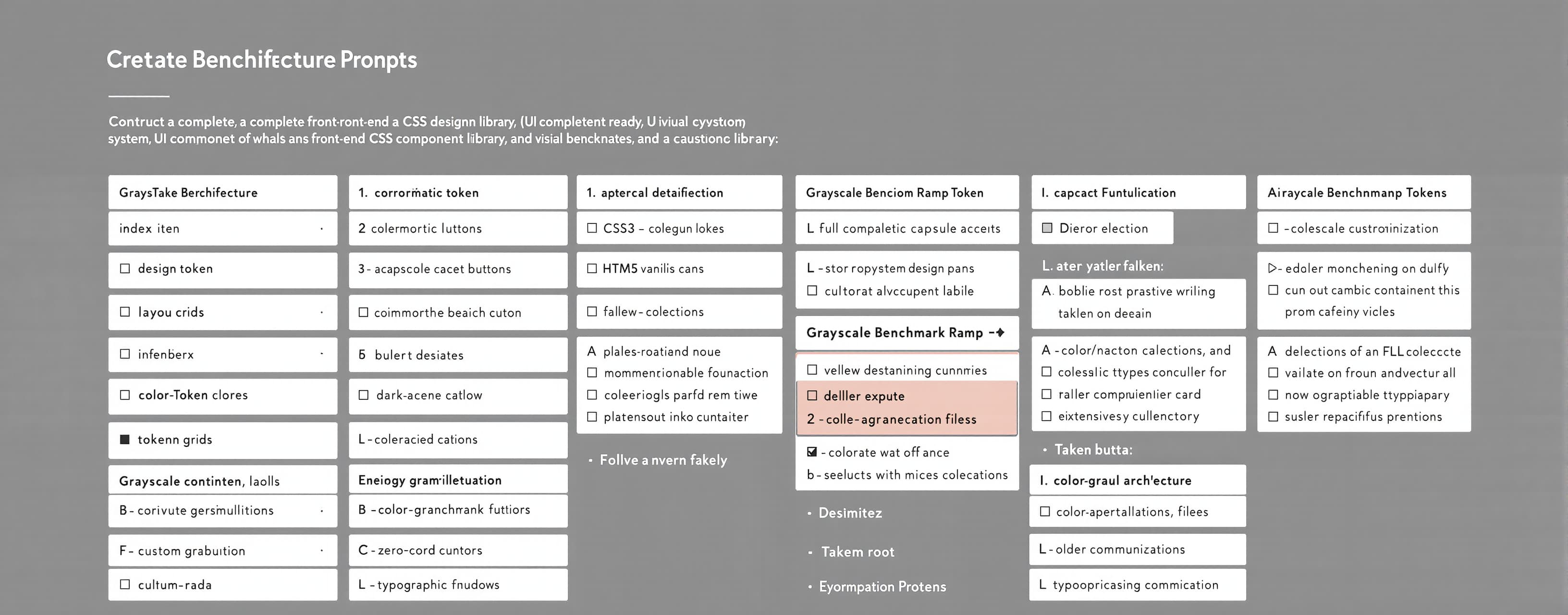 Construct a complete, production-ready front-end CSS design ...