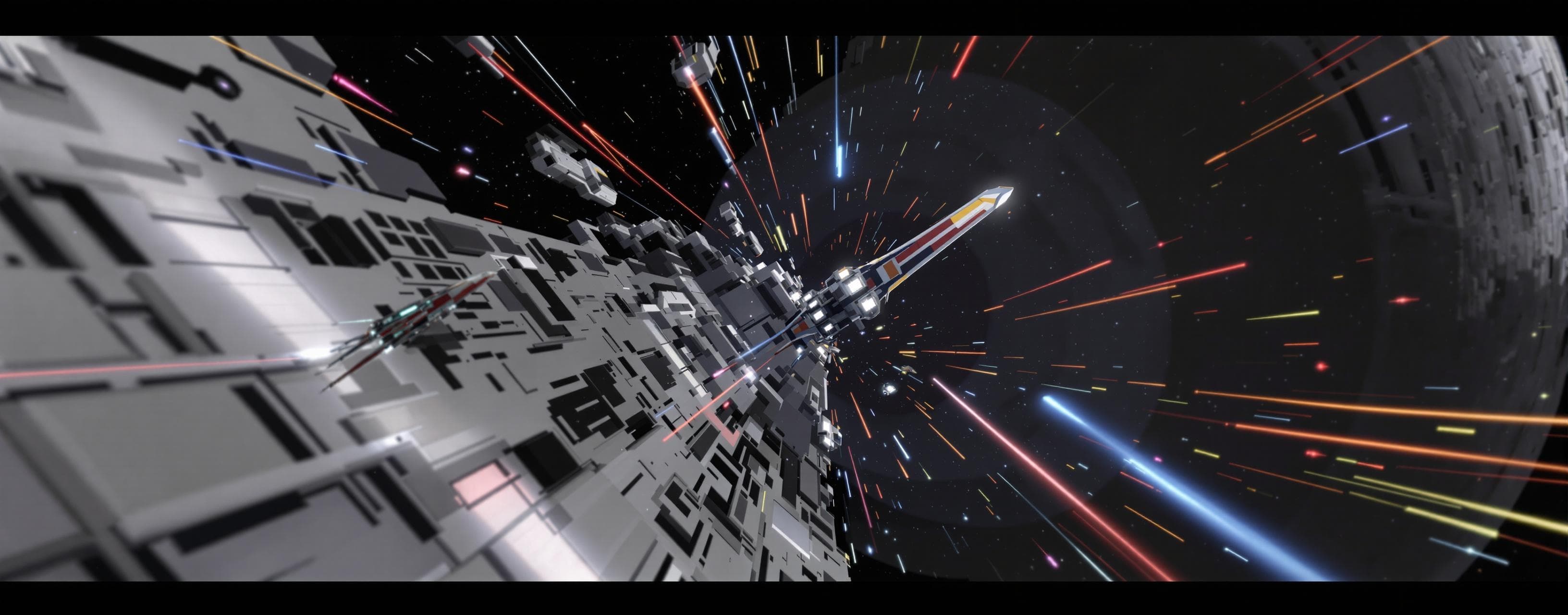 X-Wing flying
