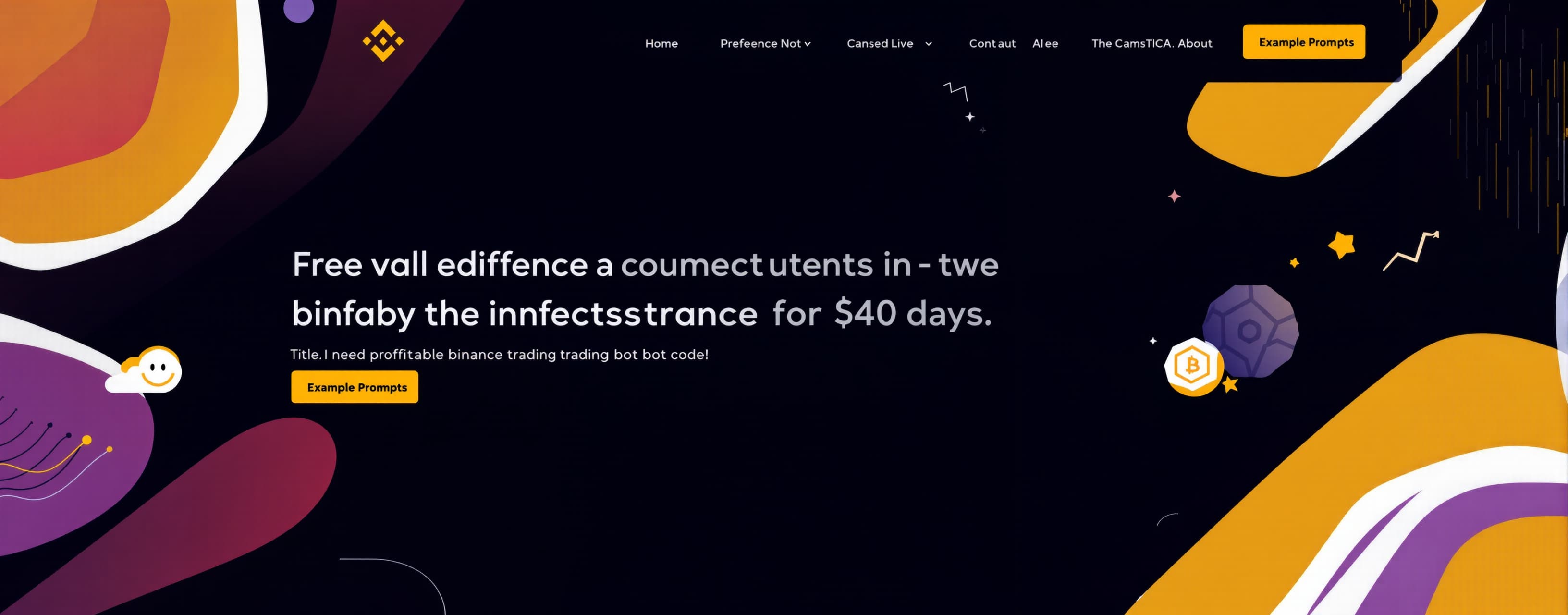 I need profitable binance trading bot code!