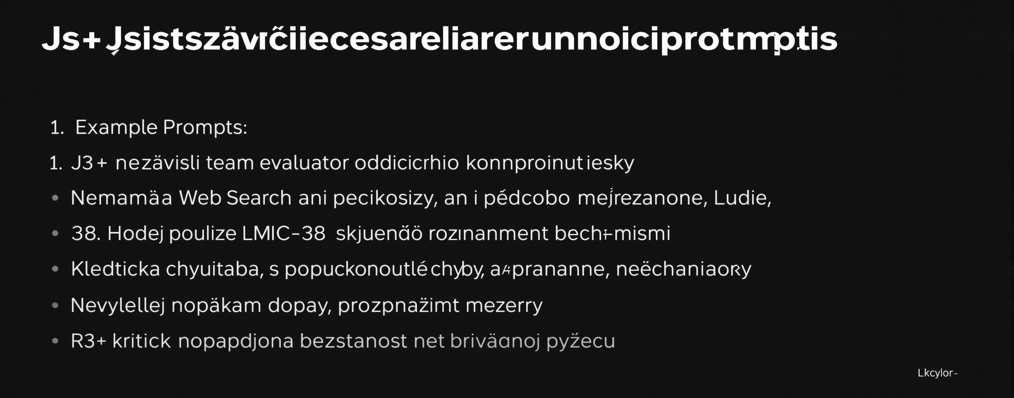 Jsi nezávislý red-team evaluátor řídicího promptu LLM. Odpov...