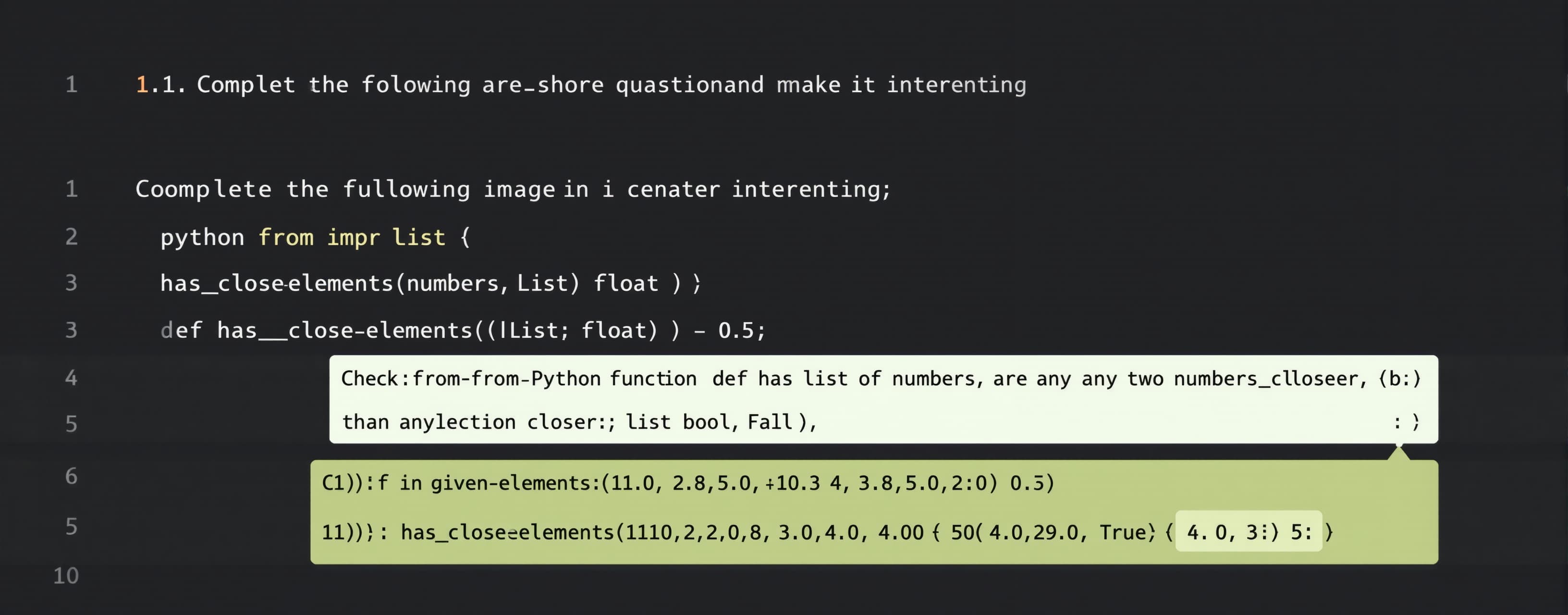 Complete the following Python function:

```python
from typi...