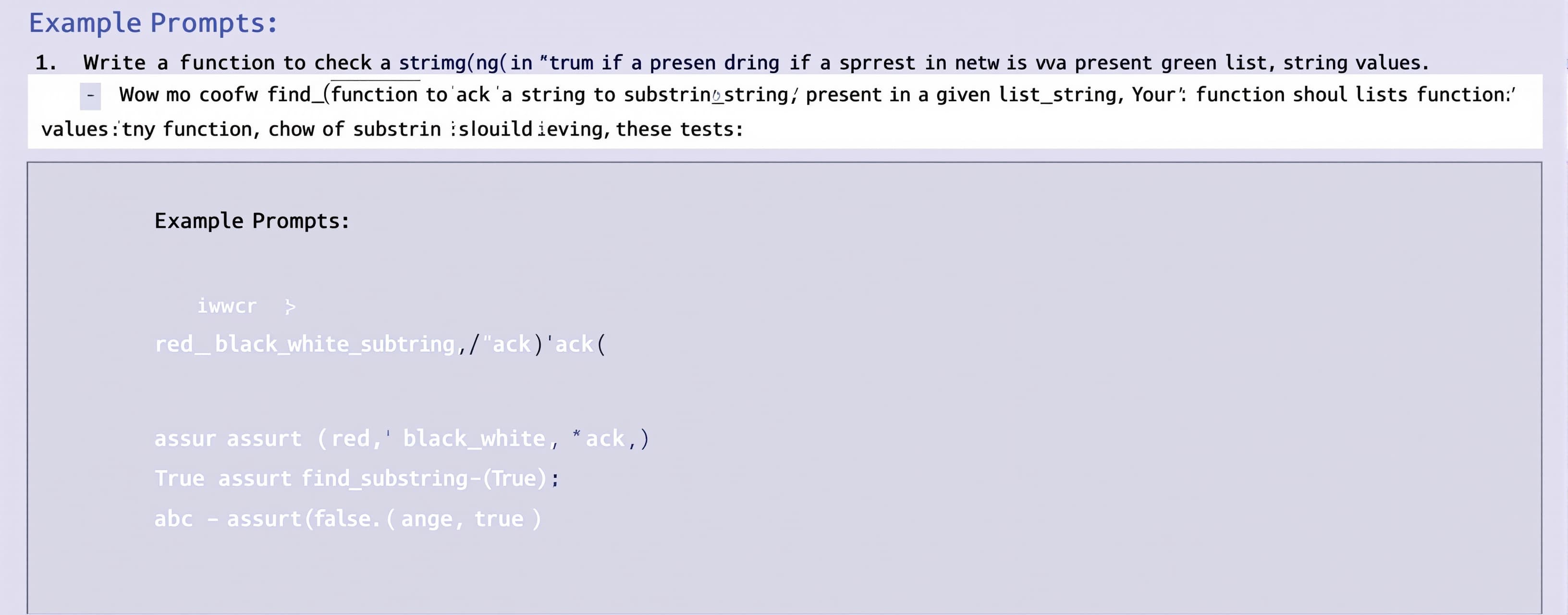 Write a function to check if a string is present as a substr...