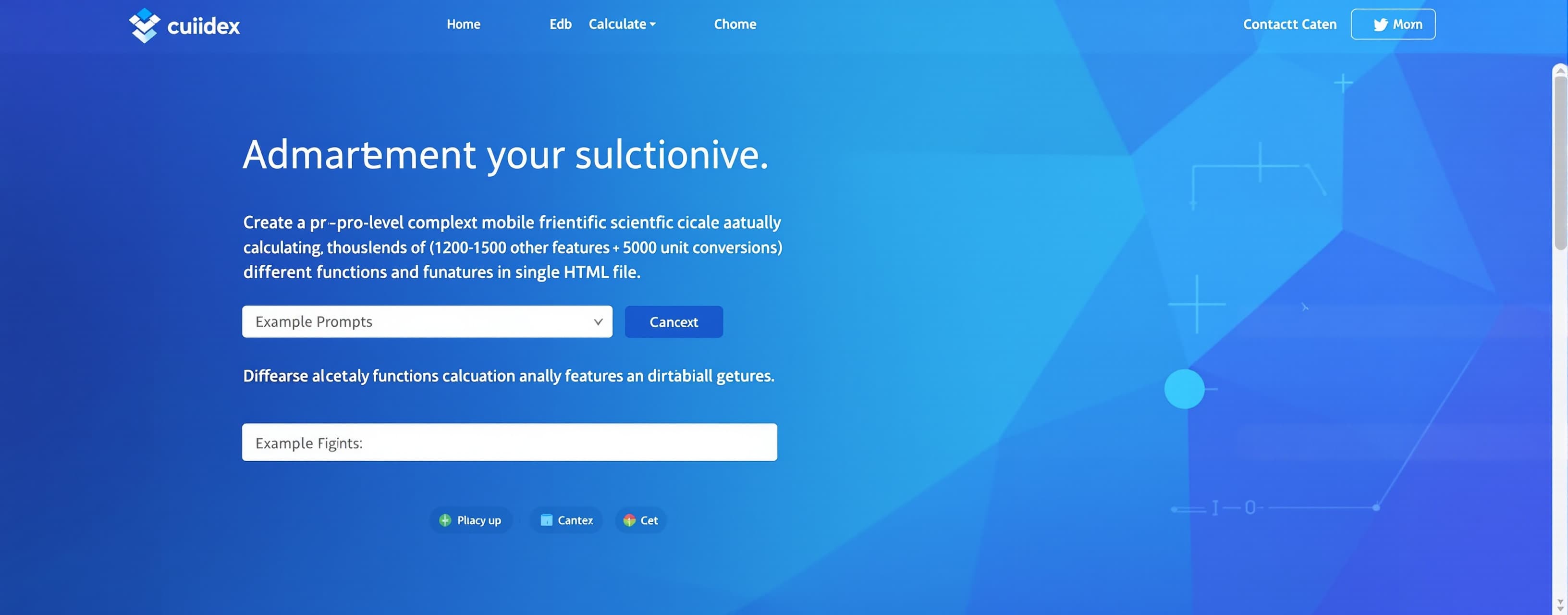 Create a pro level complex mobile friendly professional scie...