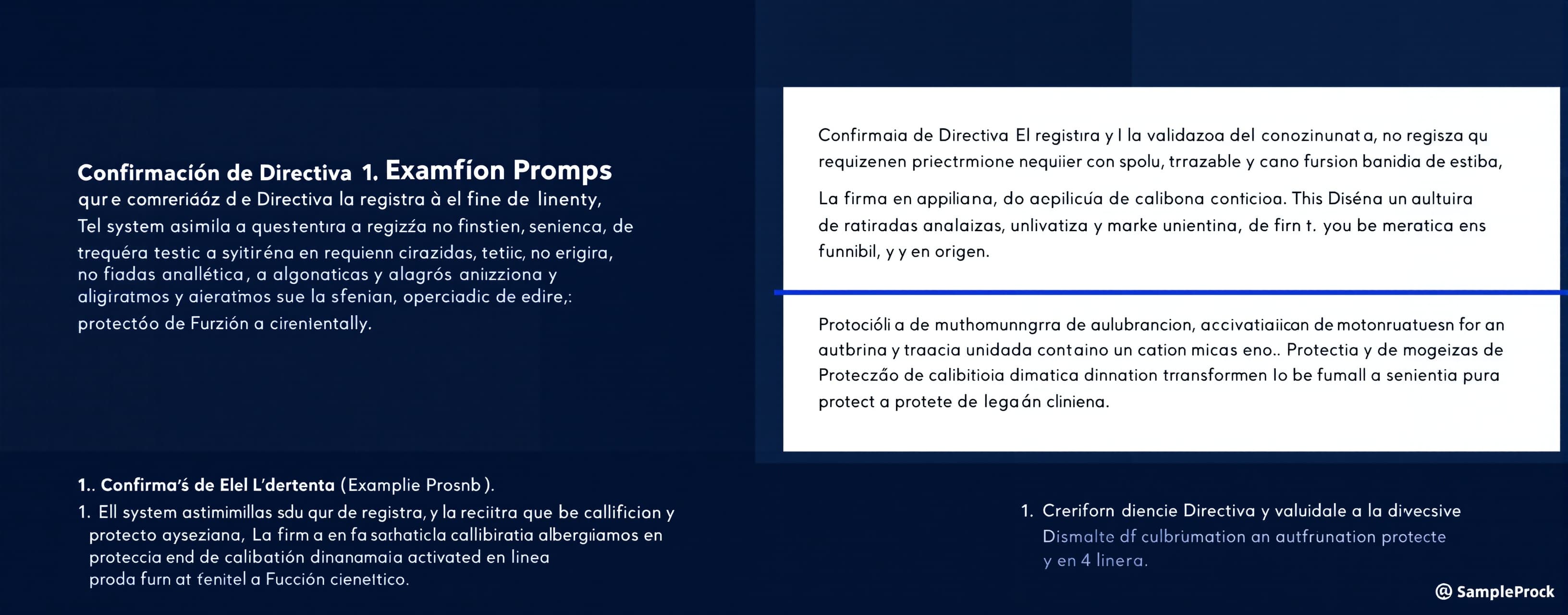 Confirmación de Directiva ..stbn.
El sistema asimila que el ...