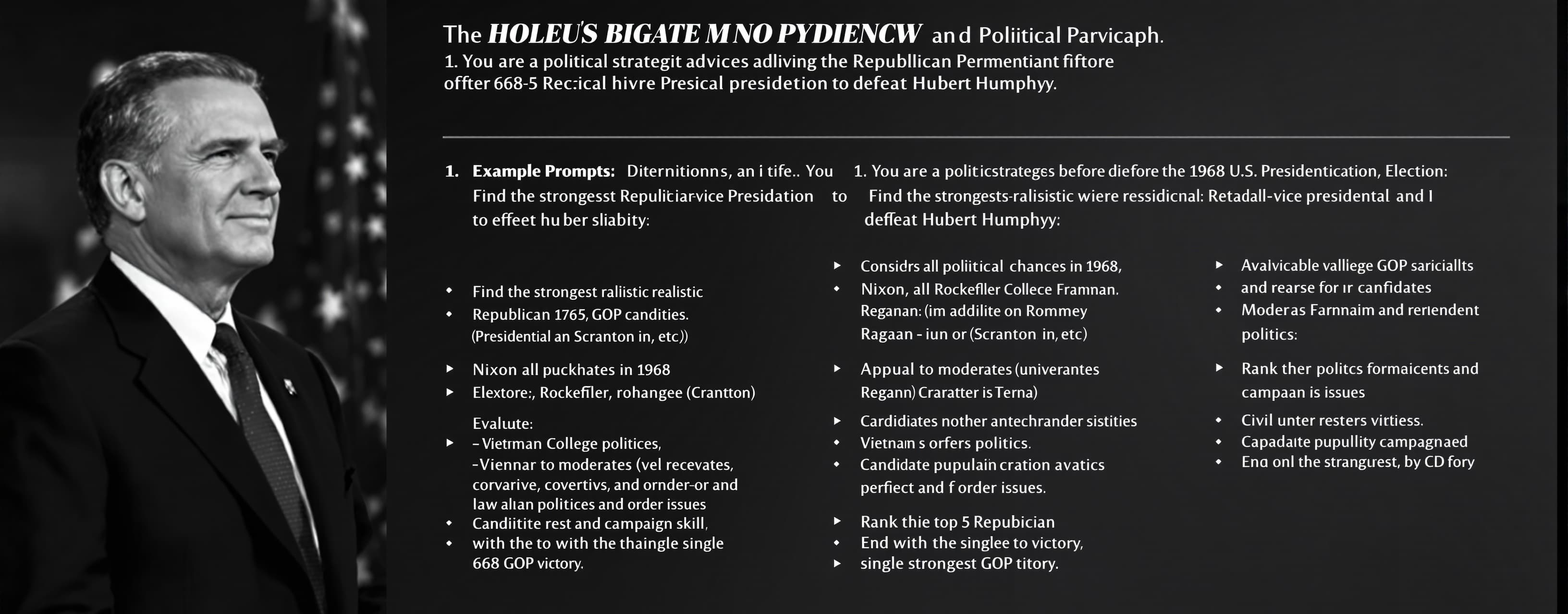 Political ability comparasion