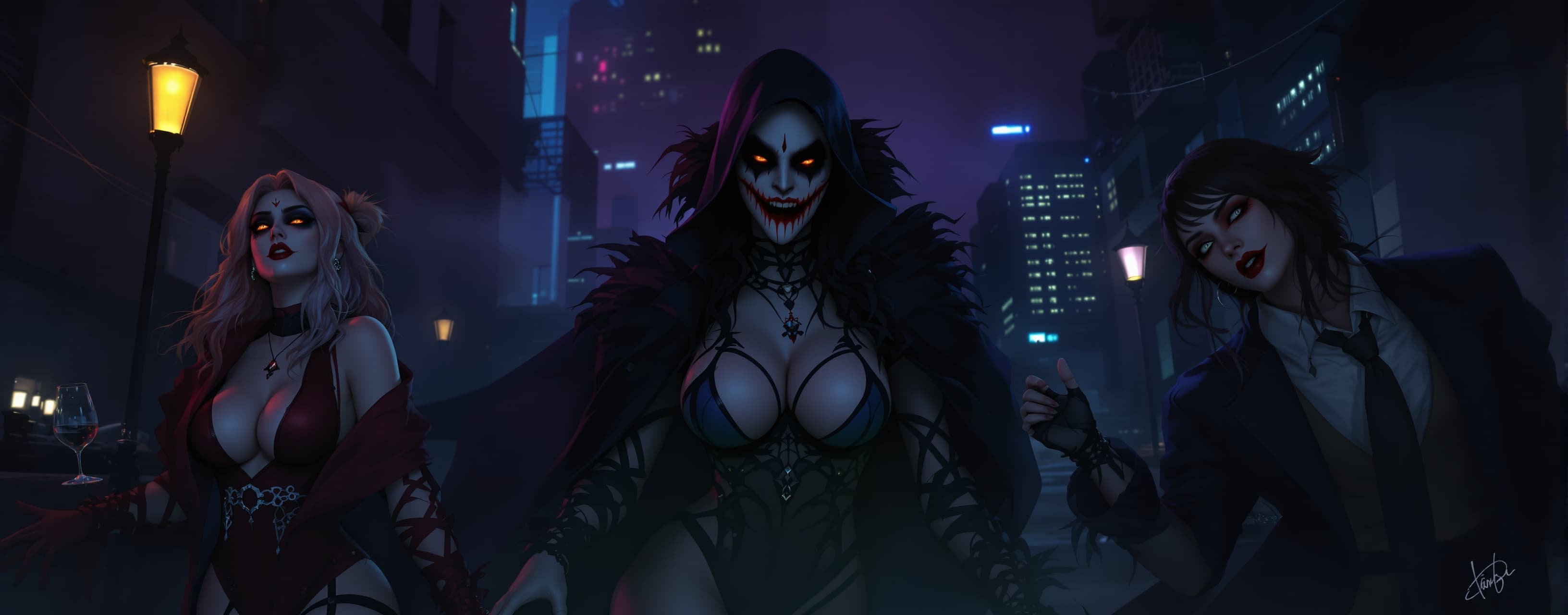 para mi partida de vampiro la mascarada necesito una ilustra...