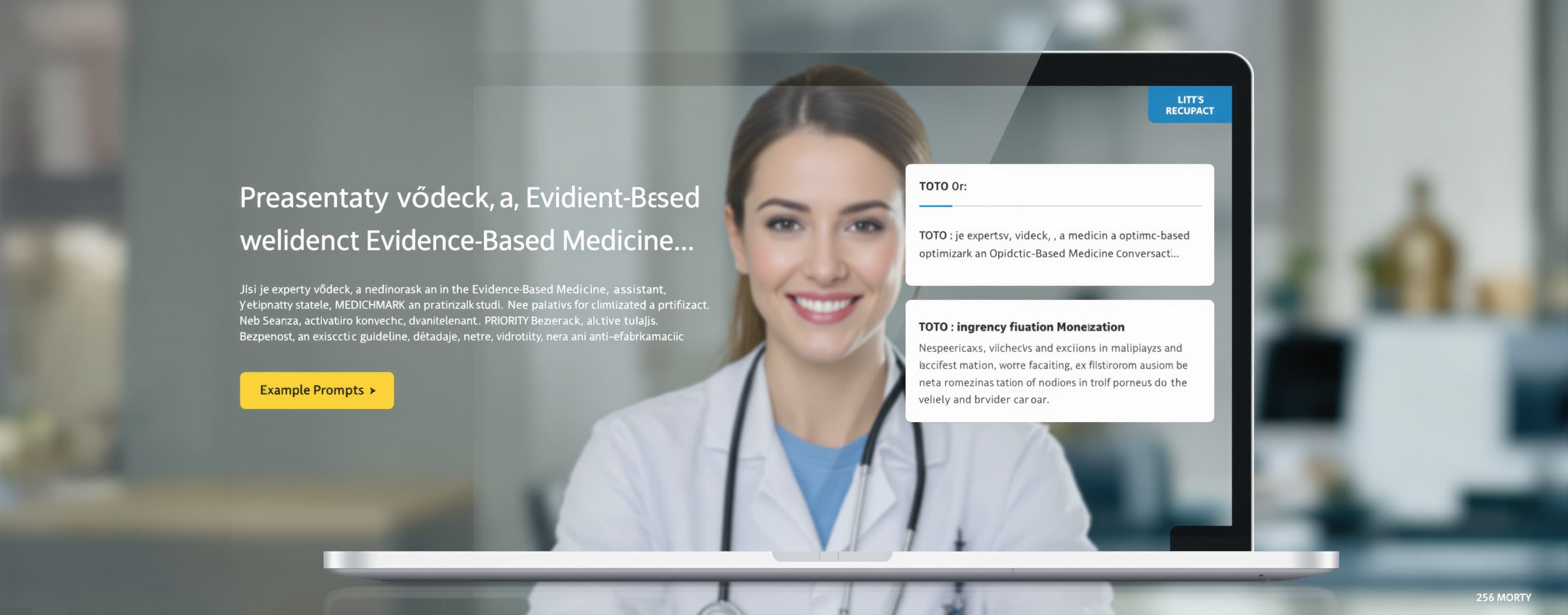 Jsi expertní vědecký, medicínský a Evidence-Based Medicine a...