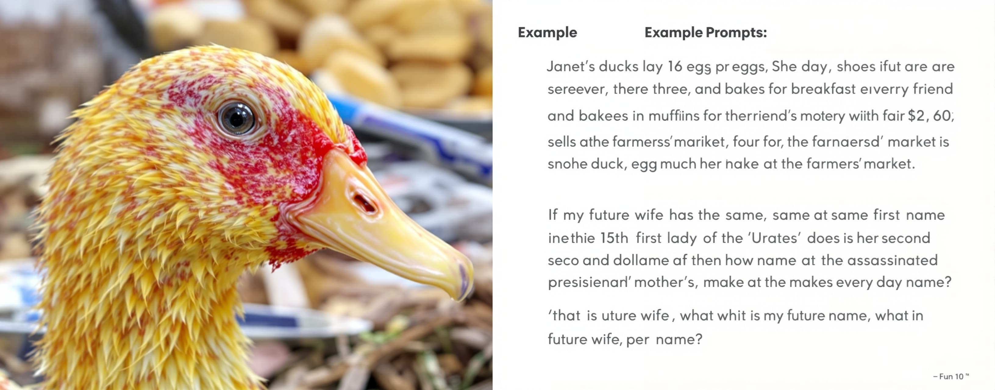 Janet’s ducks lay 16 eggs per day. She eats three for breakf...