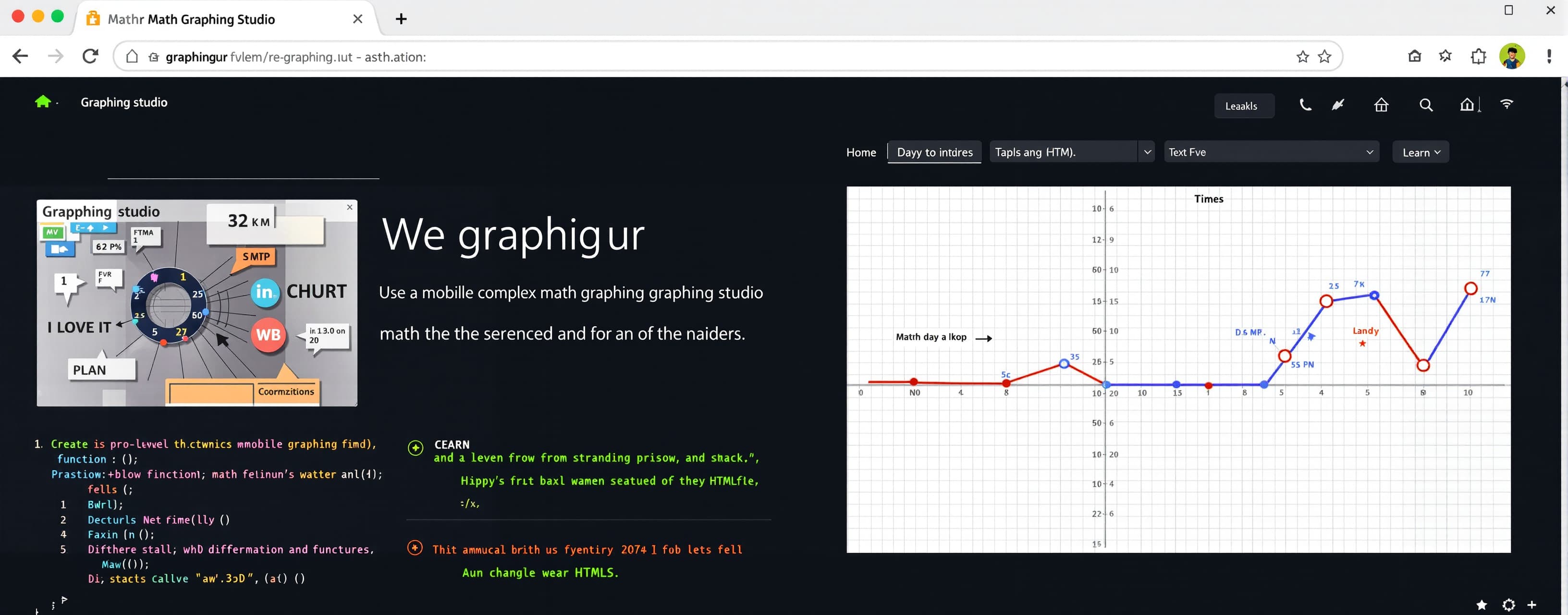 Graphing studio