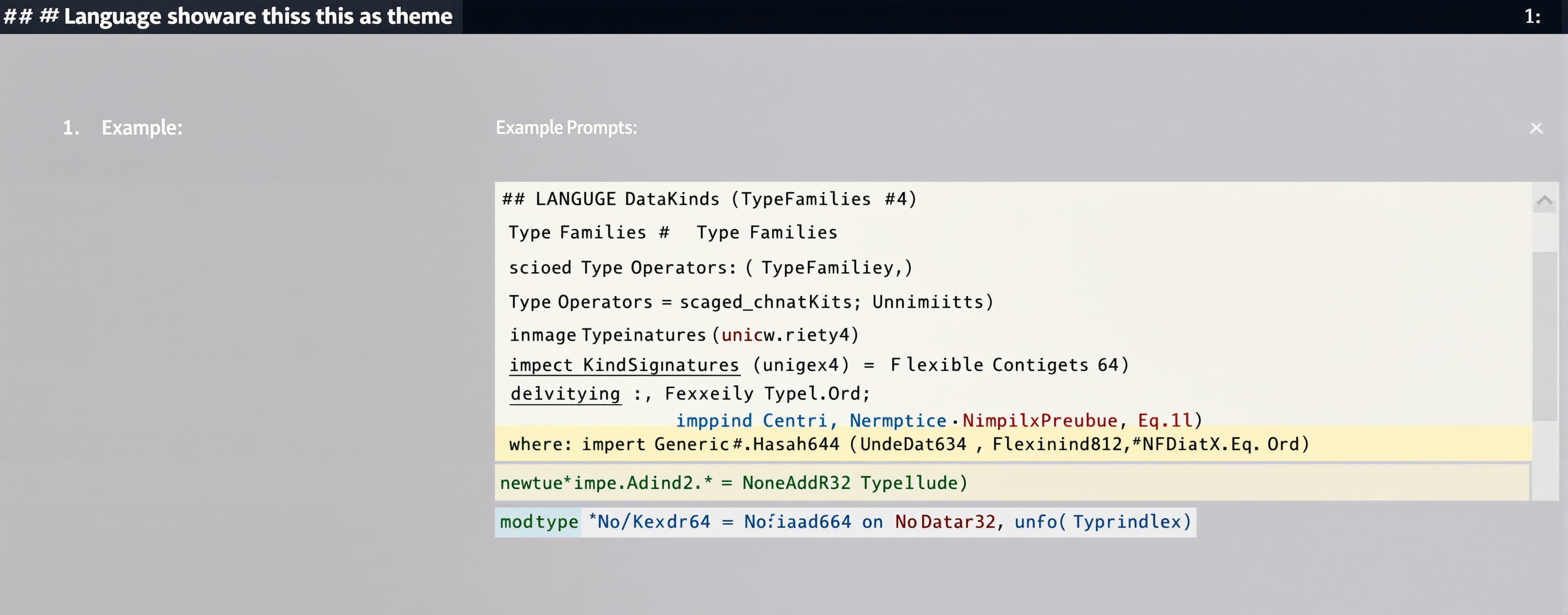{-# LANGUAGE DataKinds #-}
{-# LANGUAGE TypeFamilies #-}
{-#...