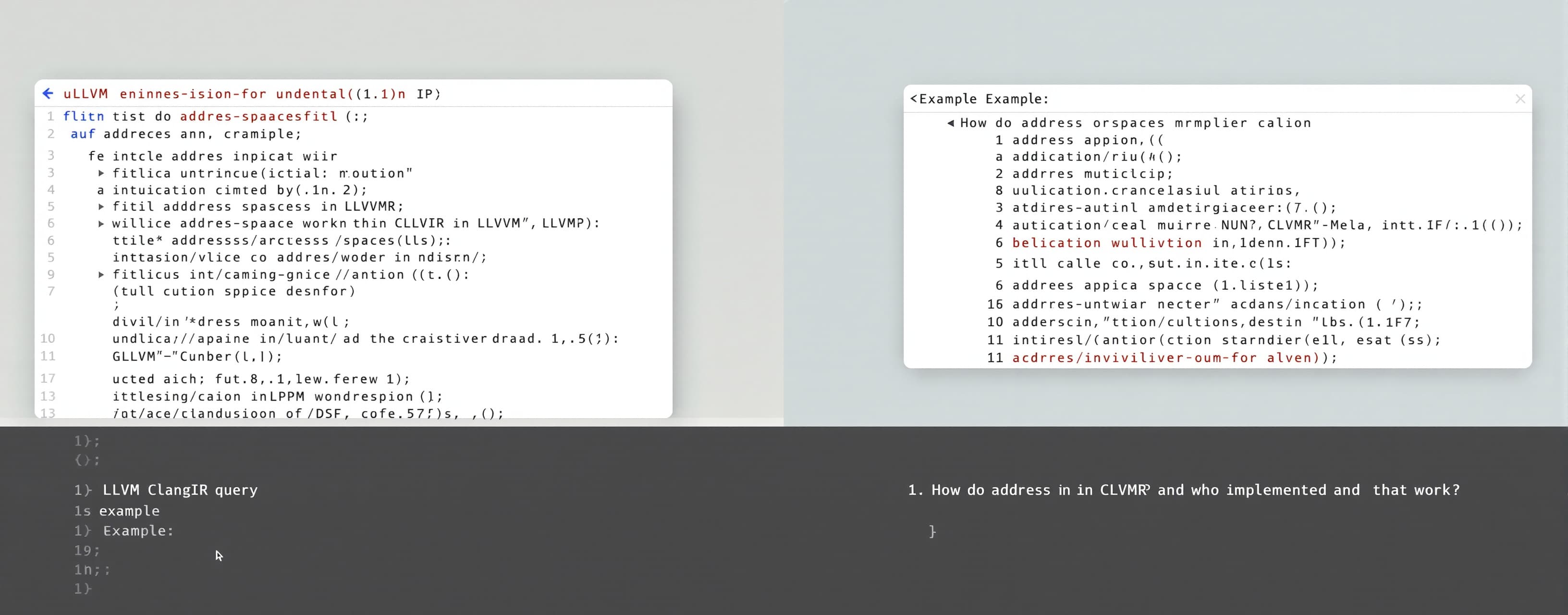 LLVM ClangIR query
