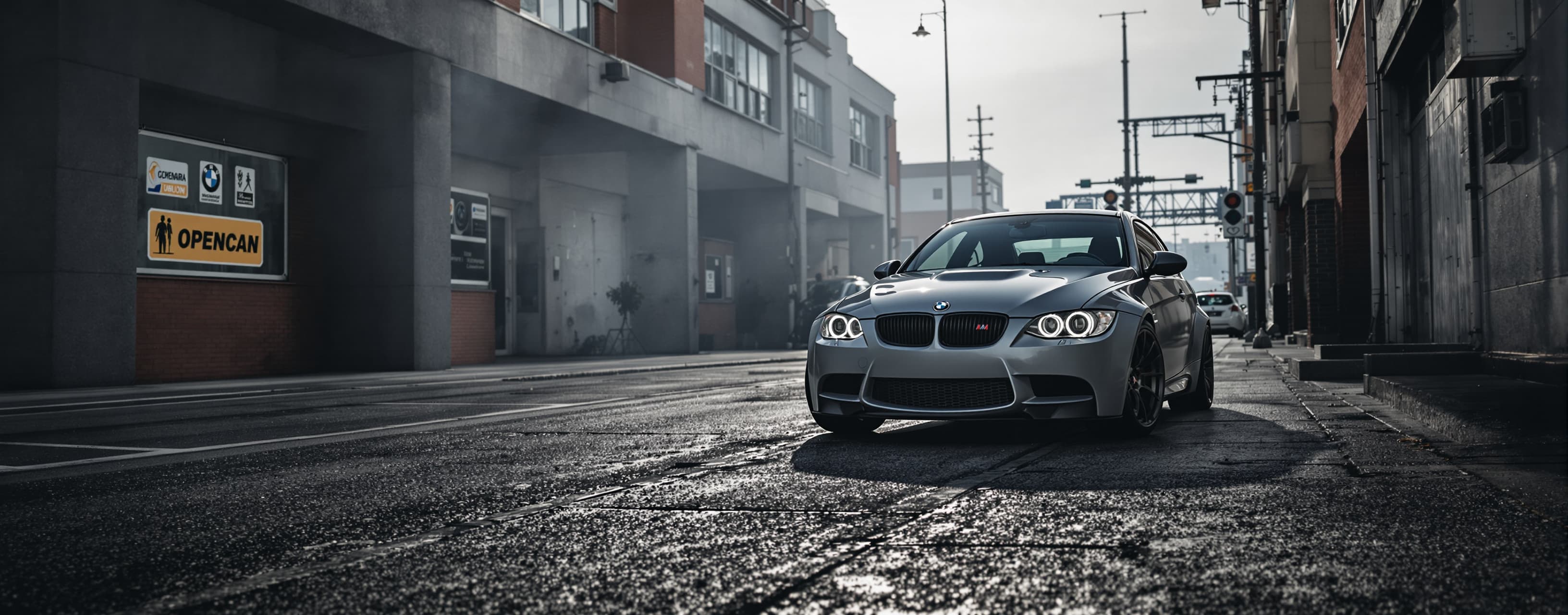 genarate a bmw m3 in the Cinematic Studio